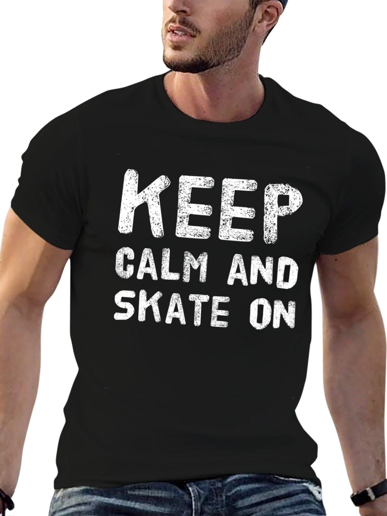 Keep Calm and Skate On T-Shirt