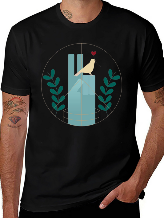 Peace Dove Graphic T-Shirt