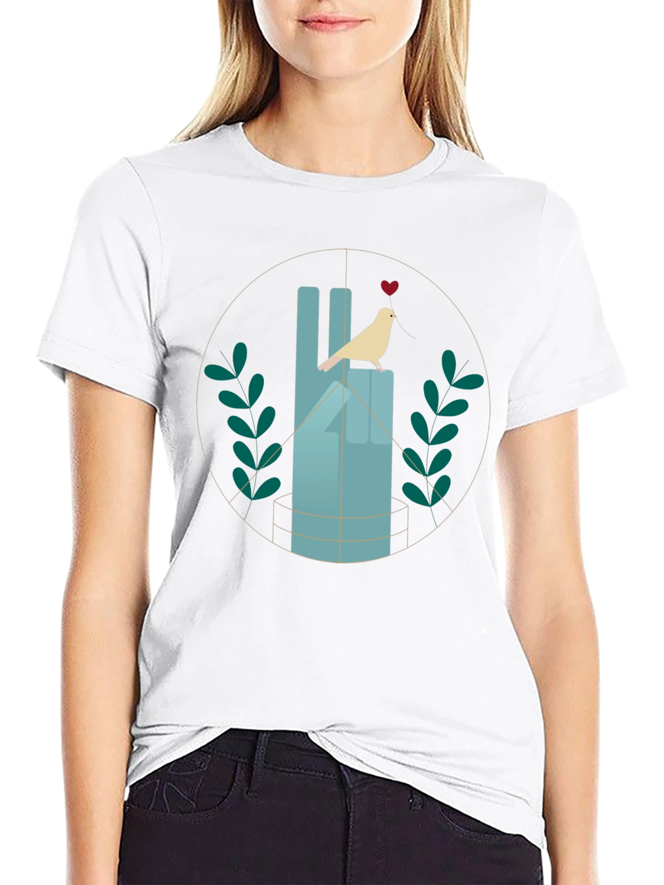 Peace Dove Graphic T-Shirt