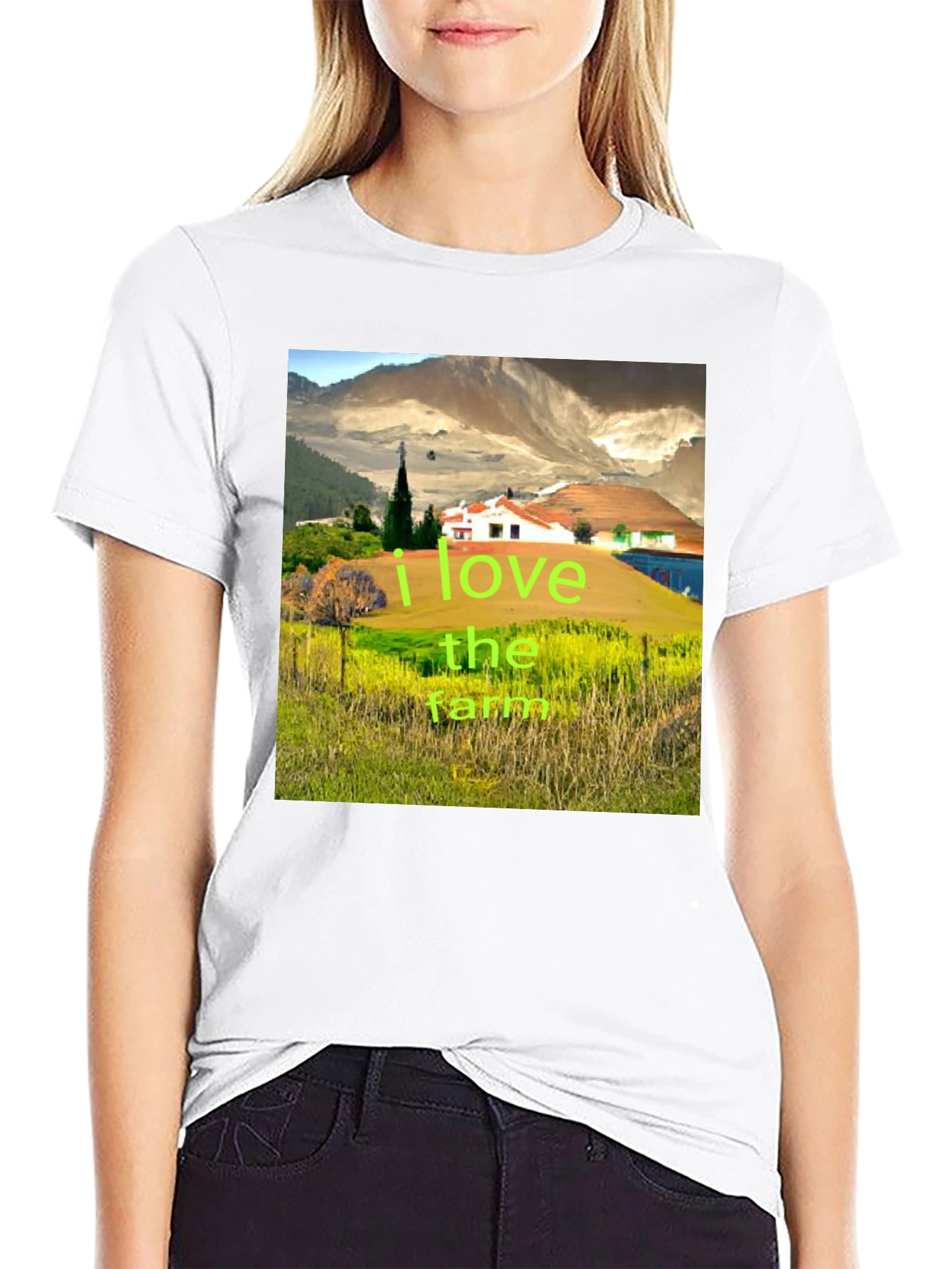 Farm Life T-Shirt - Nature Scene Graphic Tee