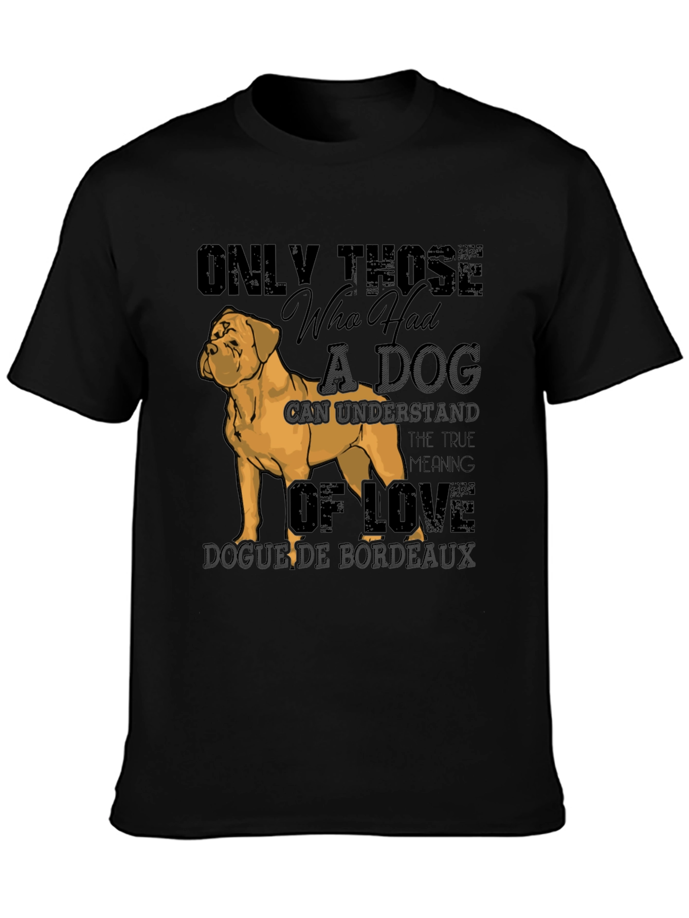 Dog Lovers T-Shirt Bordeaux Breed