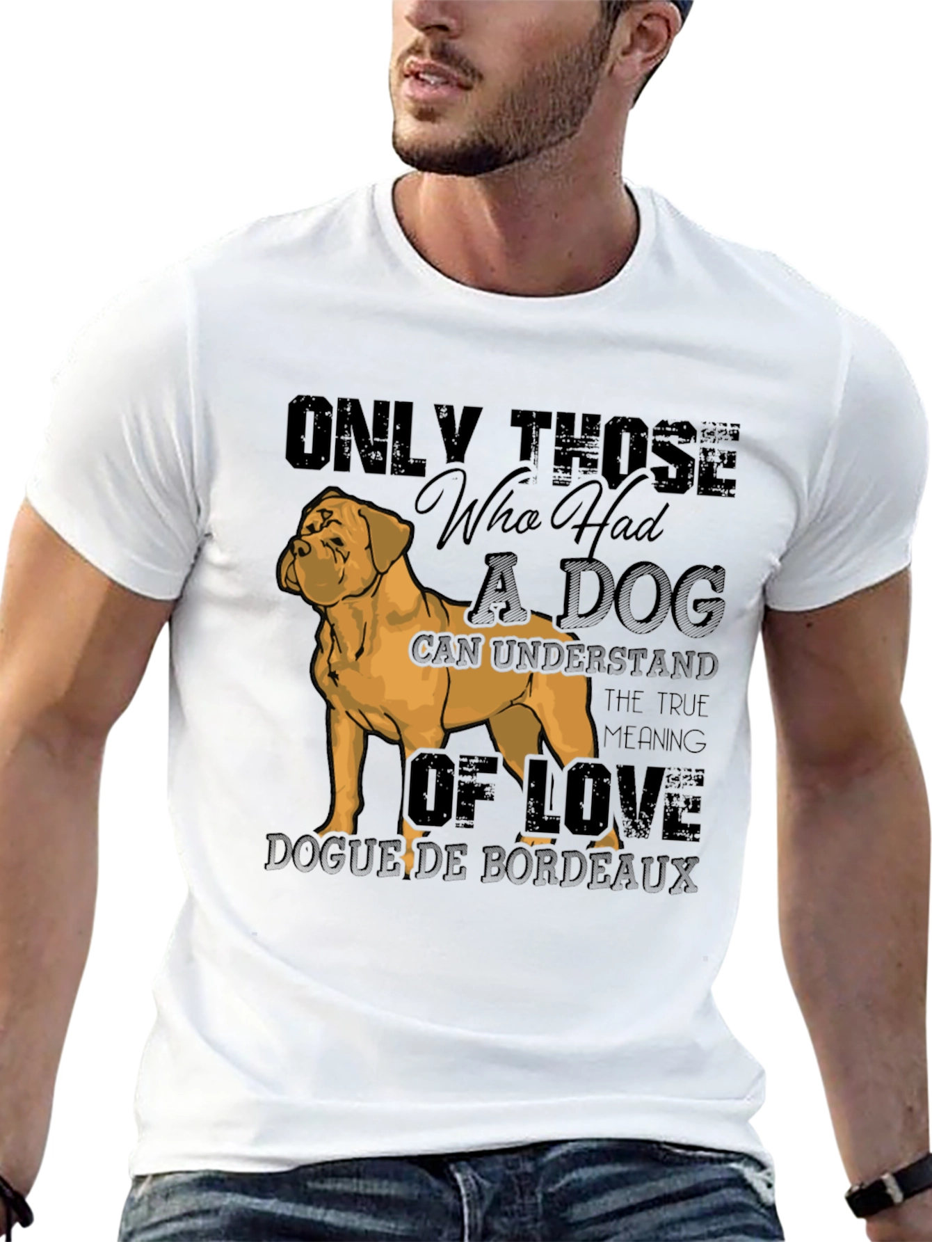 Dog Lovers T-Shirt Bordeaux Breed