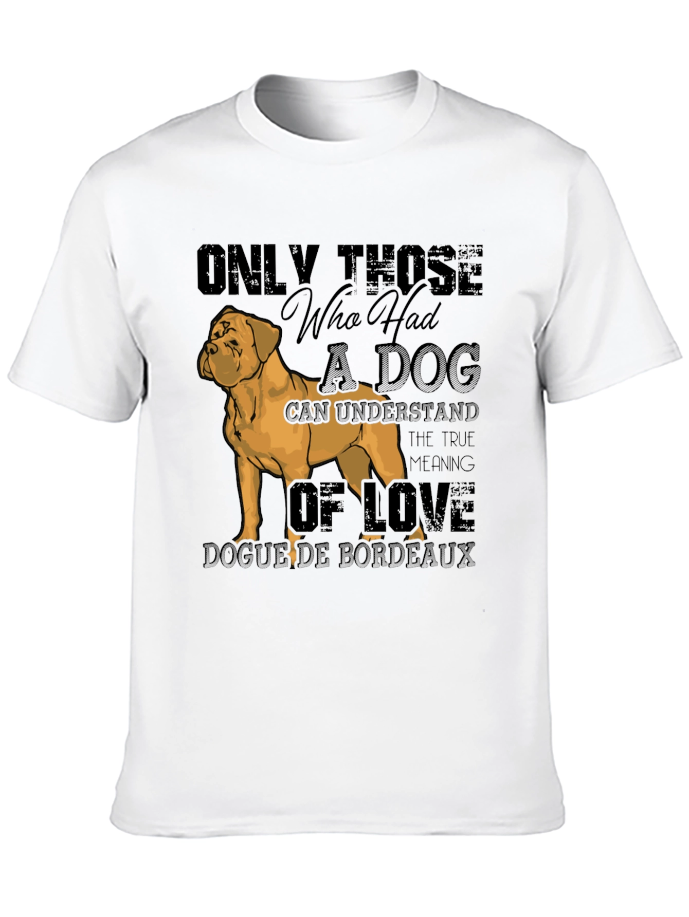 Dog Lovers T-Shirt Bordeaux Breed