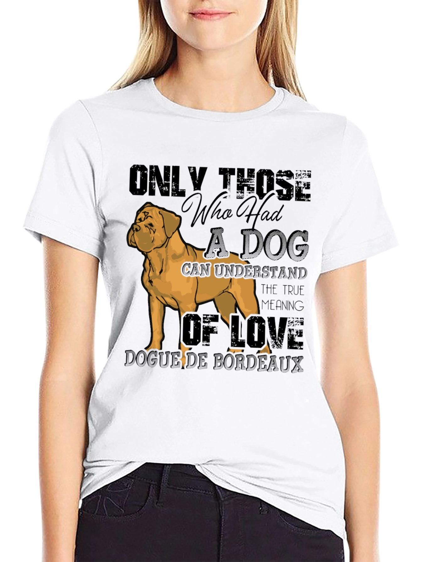 Dog Lovers T-Shirt Bordeaux Breed