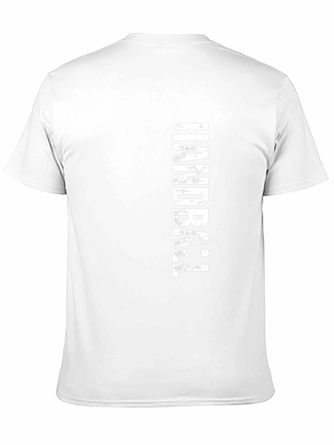 Handball Graphic Print T-Shirt - Black
