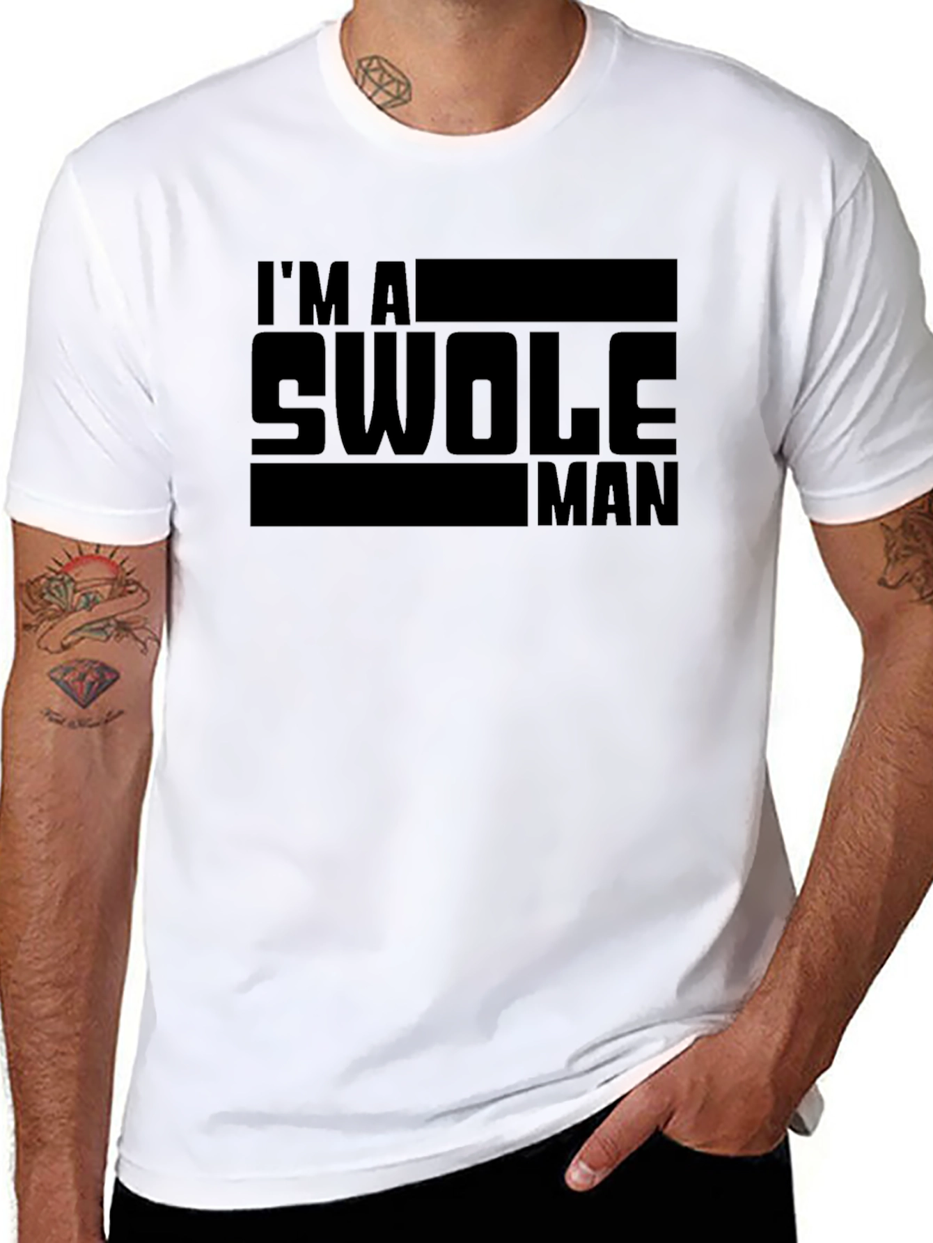 Im A Swole Man Graphic T-Shirt
