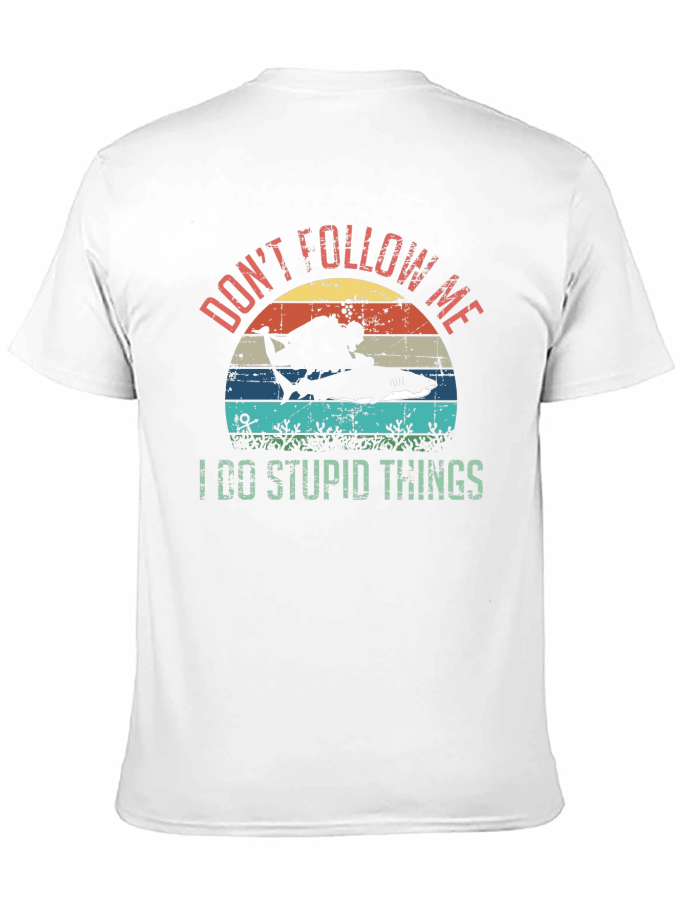 Dont Follow Me Scuba Diving T-Shirt