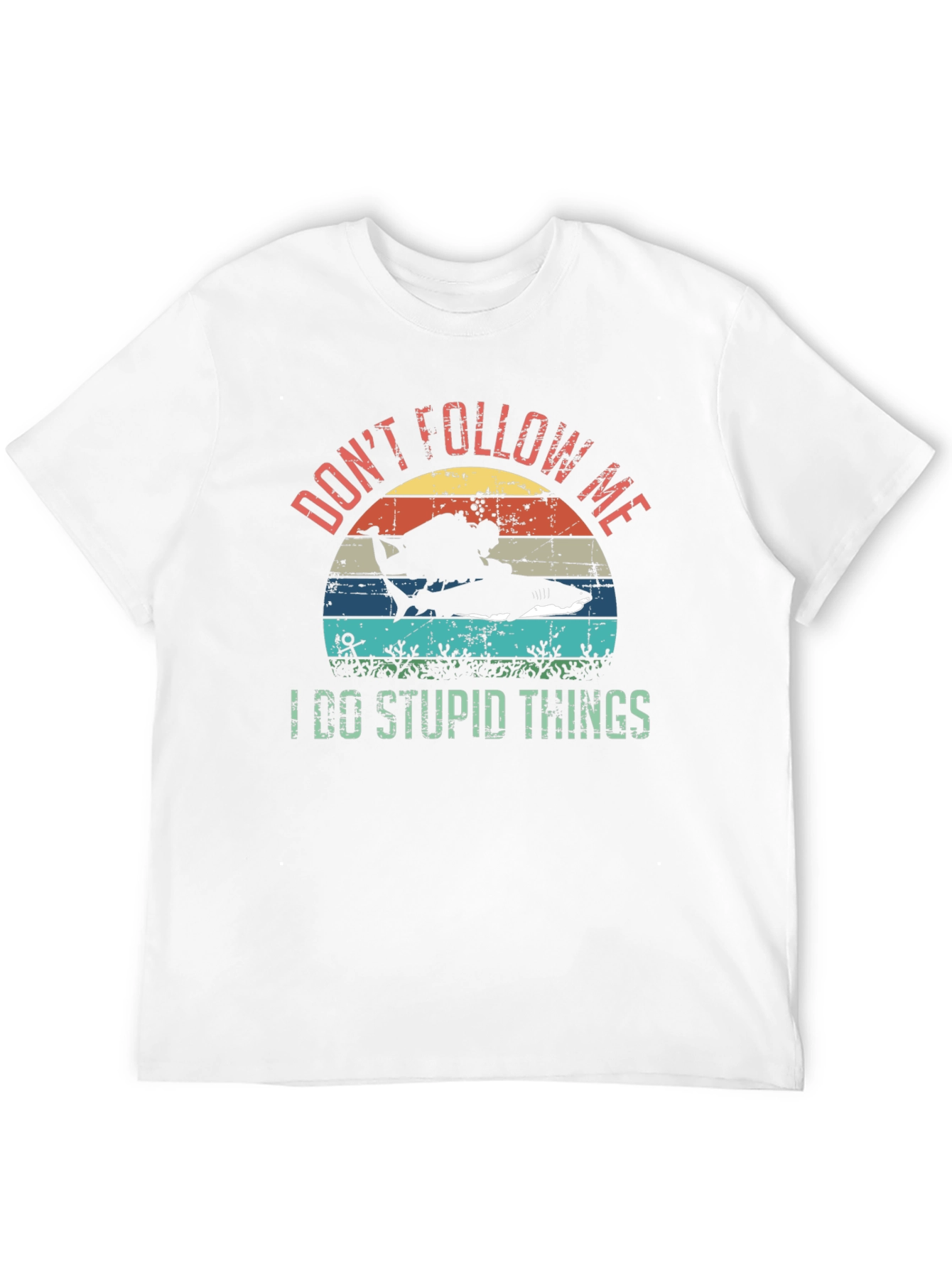 Dont Follow Me Scuba Diving T-Shirt