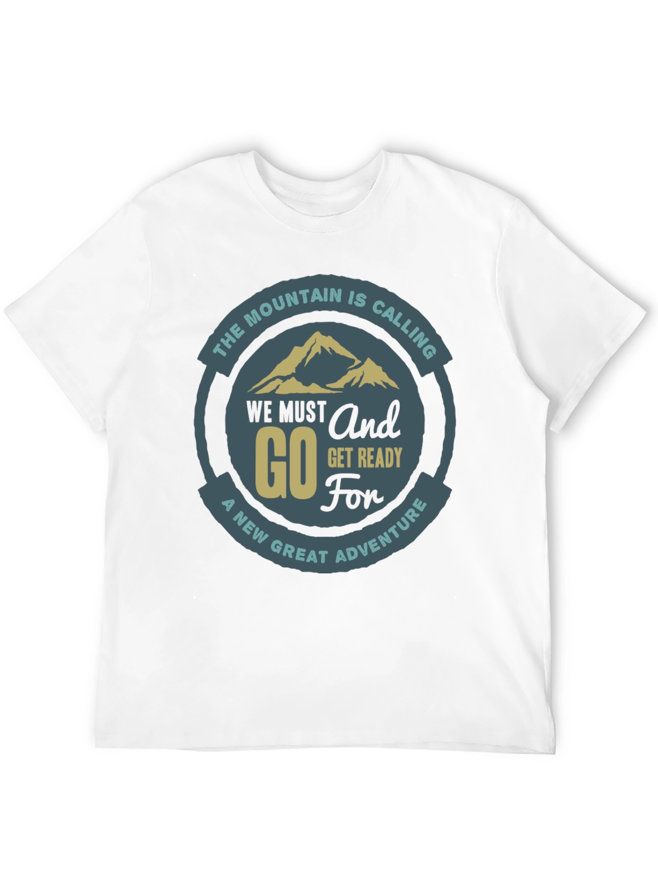 Mountain Adventure Graphic Tee - Black