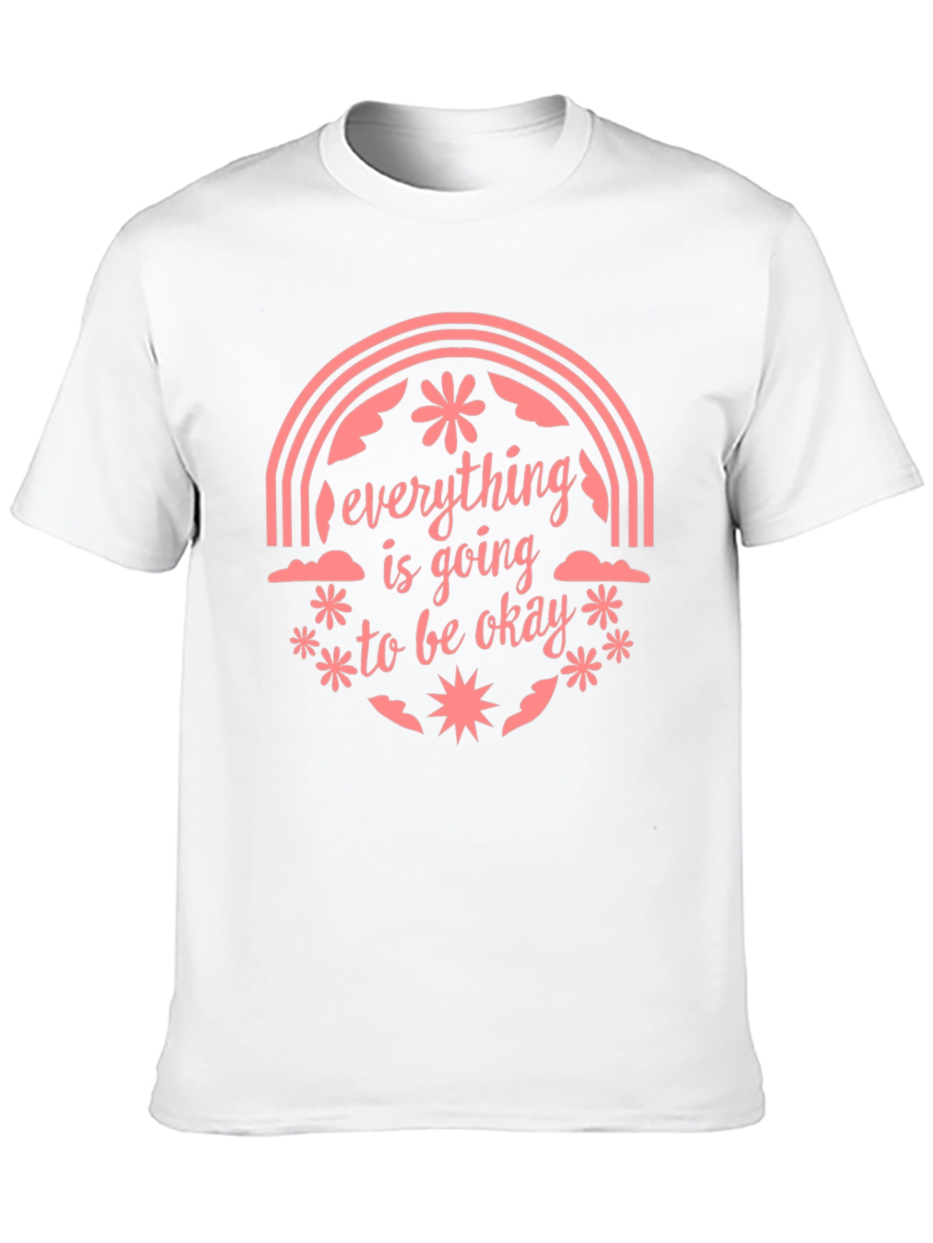 Optimistic Graphic Tee: Everything Is Going To Be Okay
