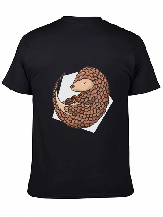 Pangolin Graphic Tee - Unique Animal Lover Shirt
