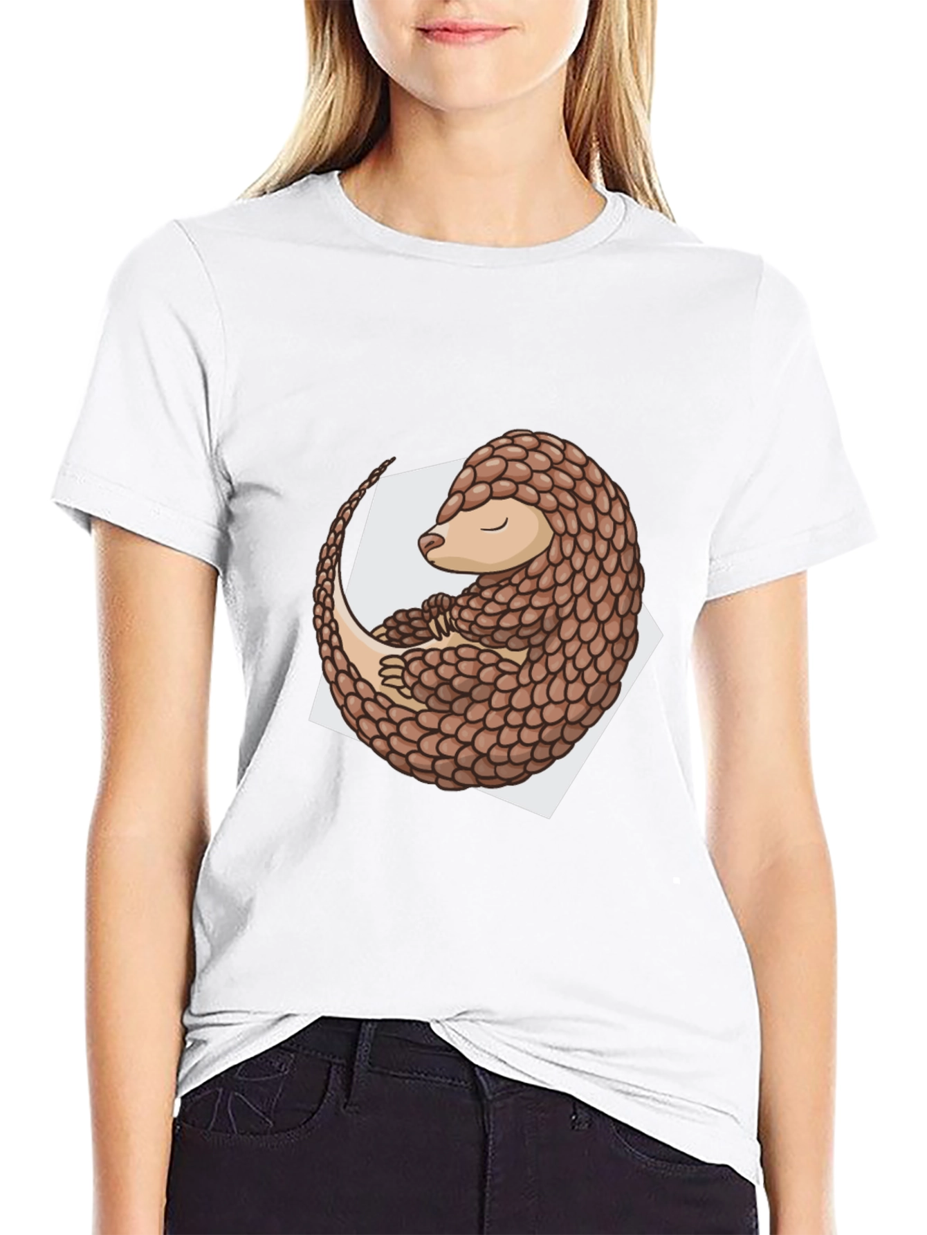 Pangolin Graphic Tee - Unique Animal Lover Shirt