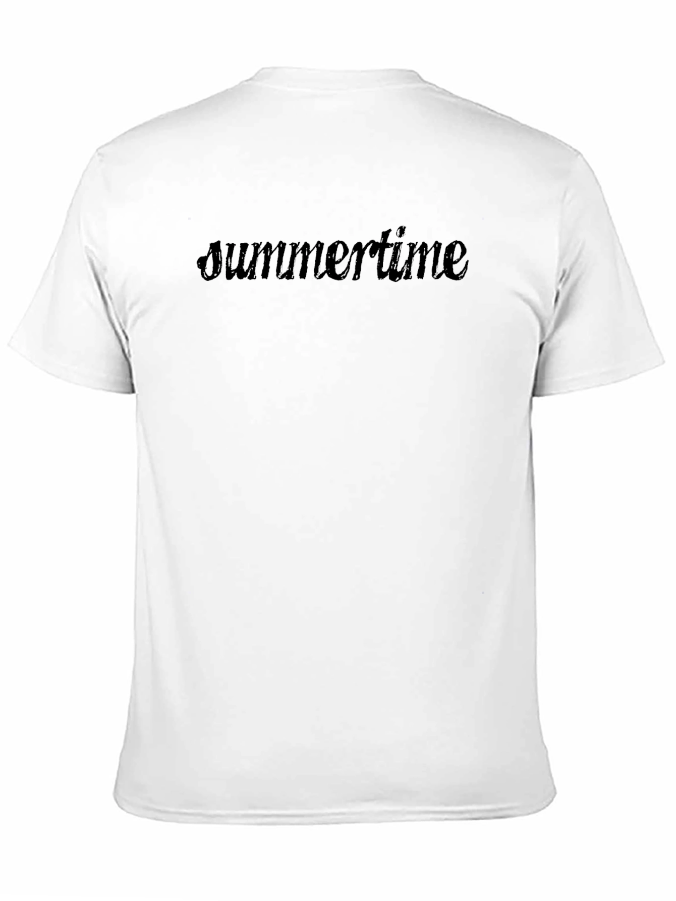 Summertime Black T-Shirt
