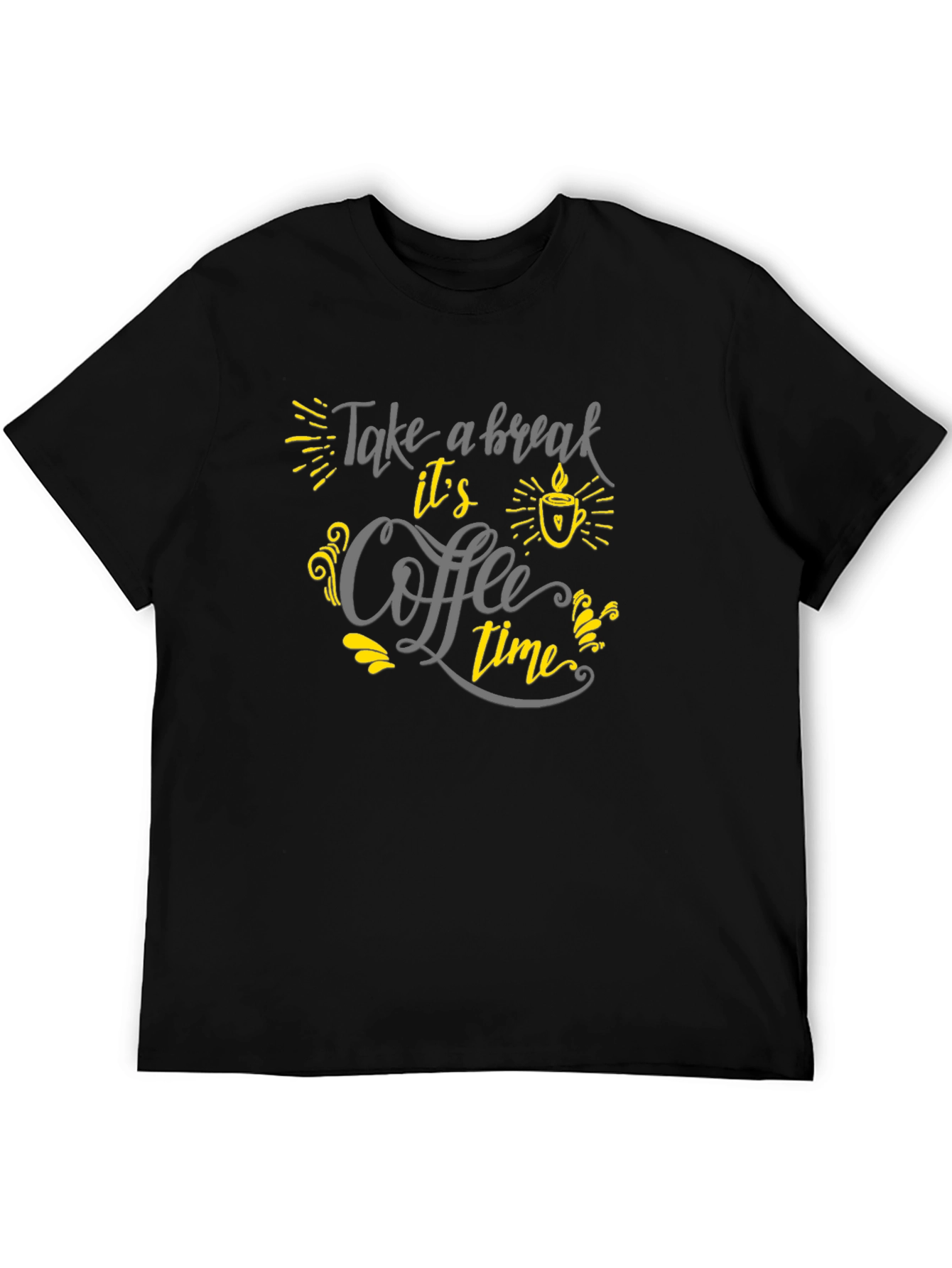 Take A Break Coffee Time Graphic Tee