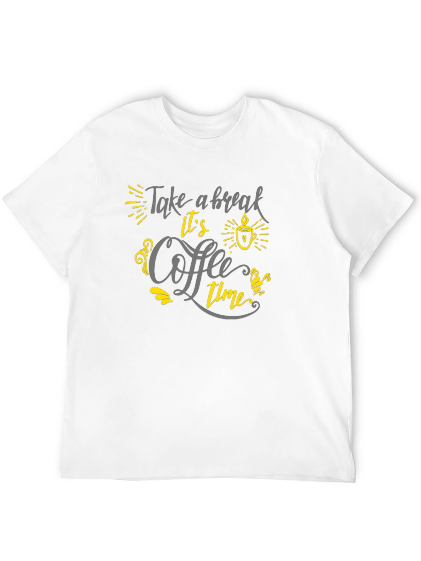Take A Break Coffee Time Graphic Tee