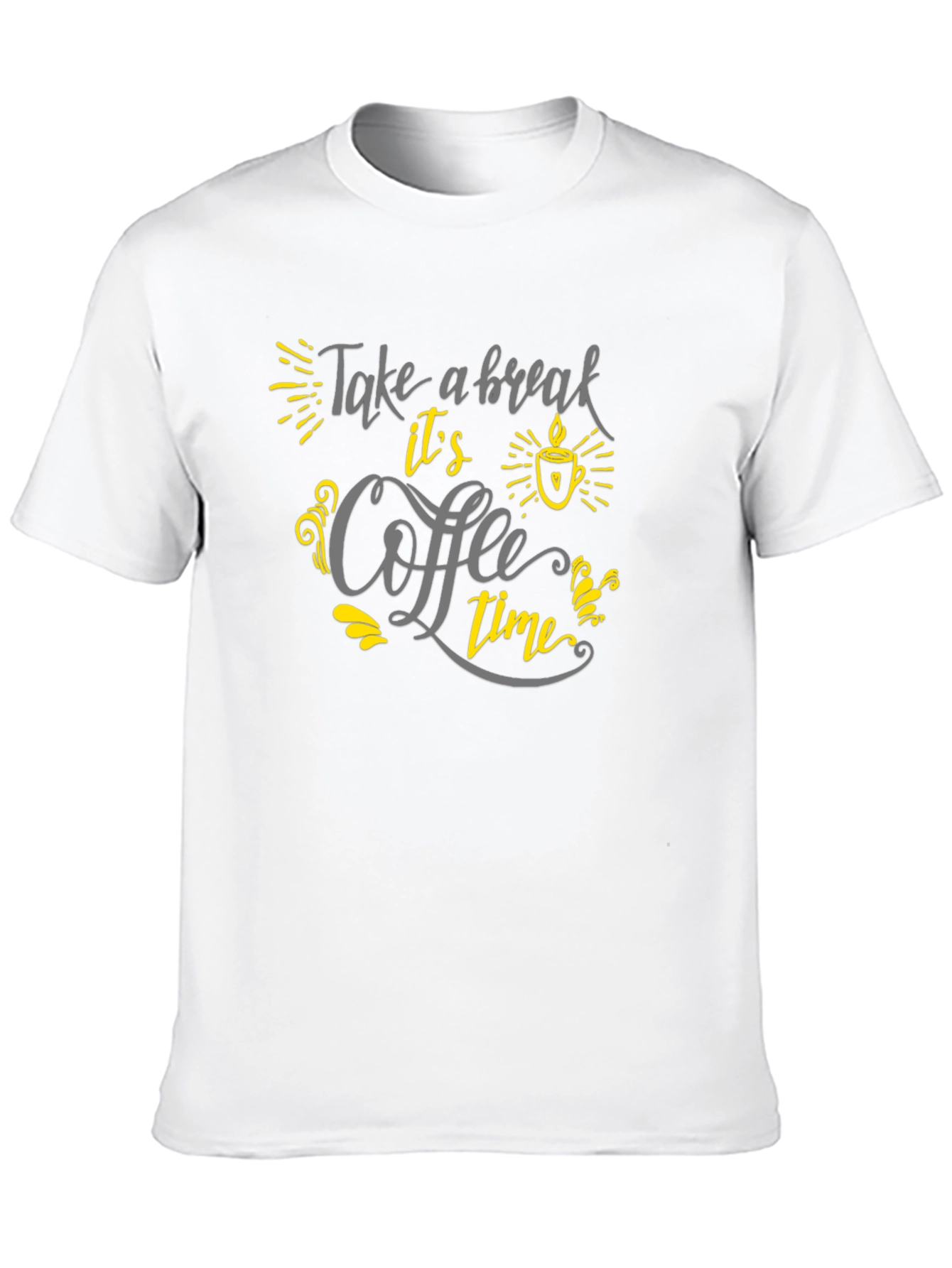 Take A Break Coffee Time Graphic Tee