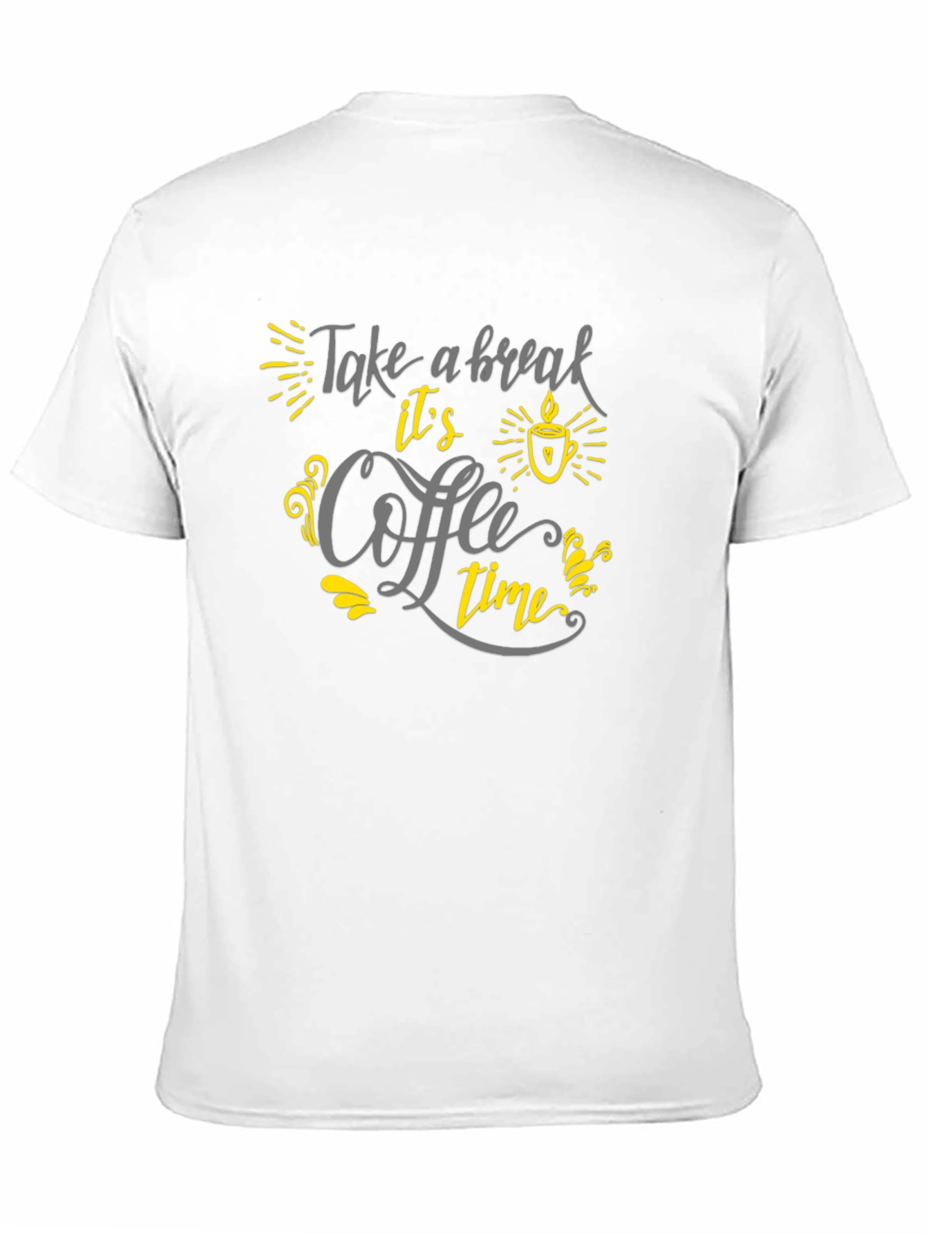 Take A Break Coffee Time Graphic Tee