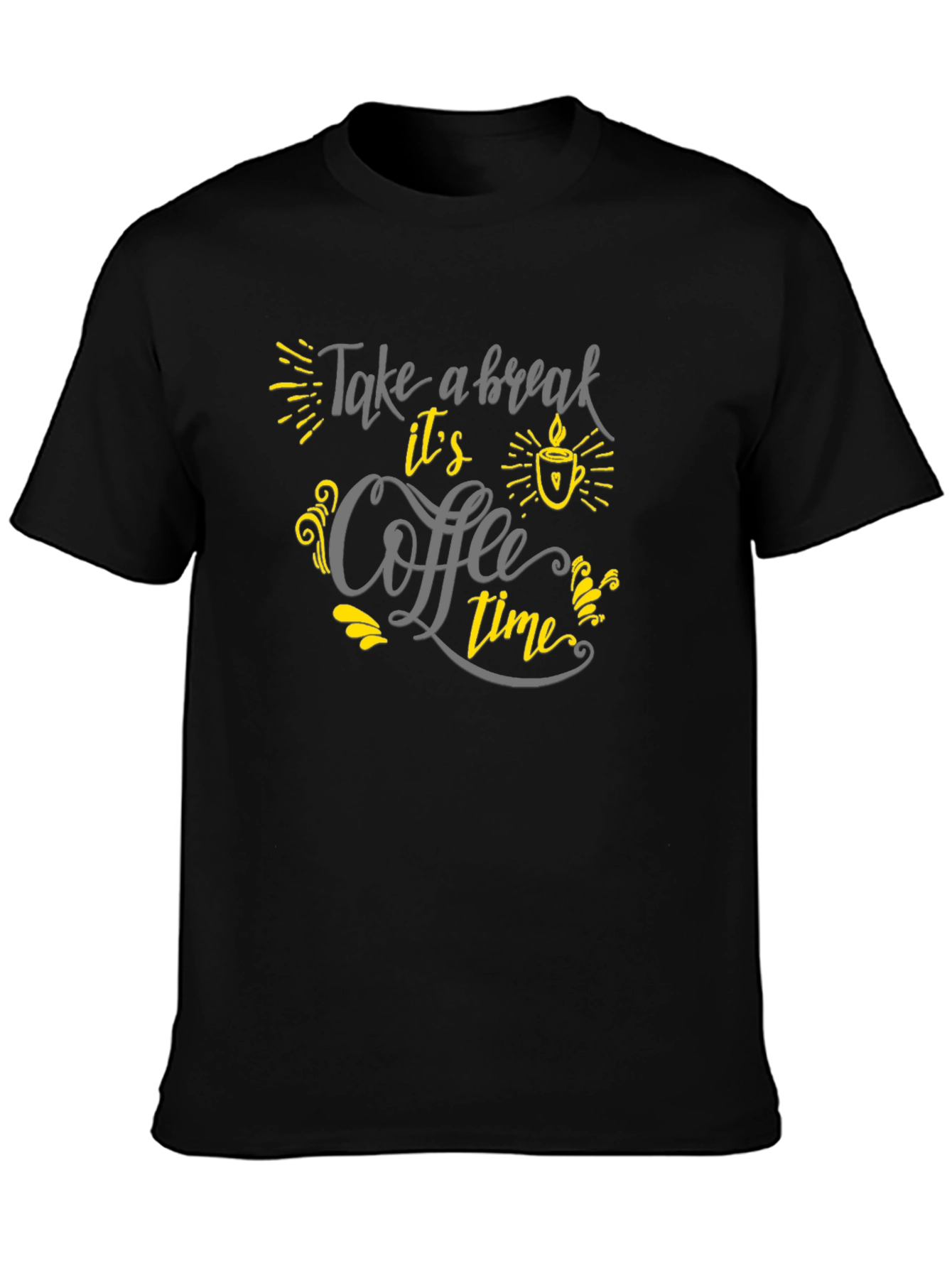 Take A Break Coffee Time Graphic Tee