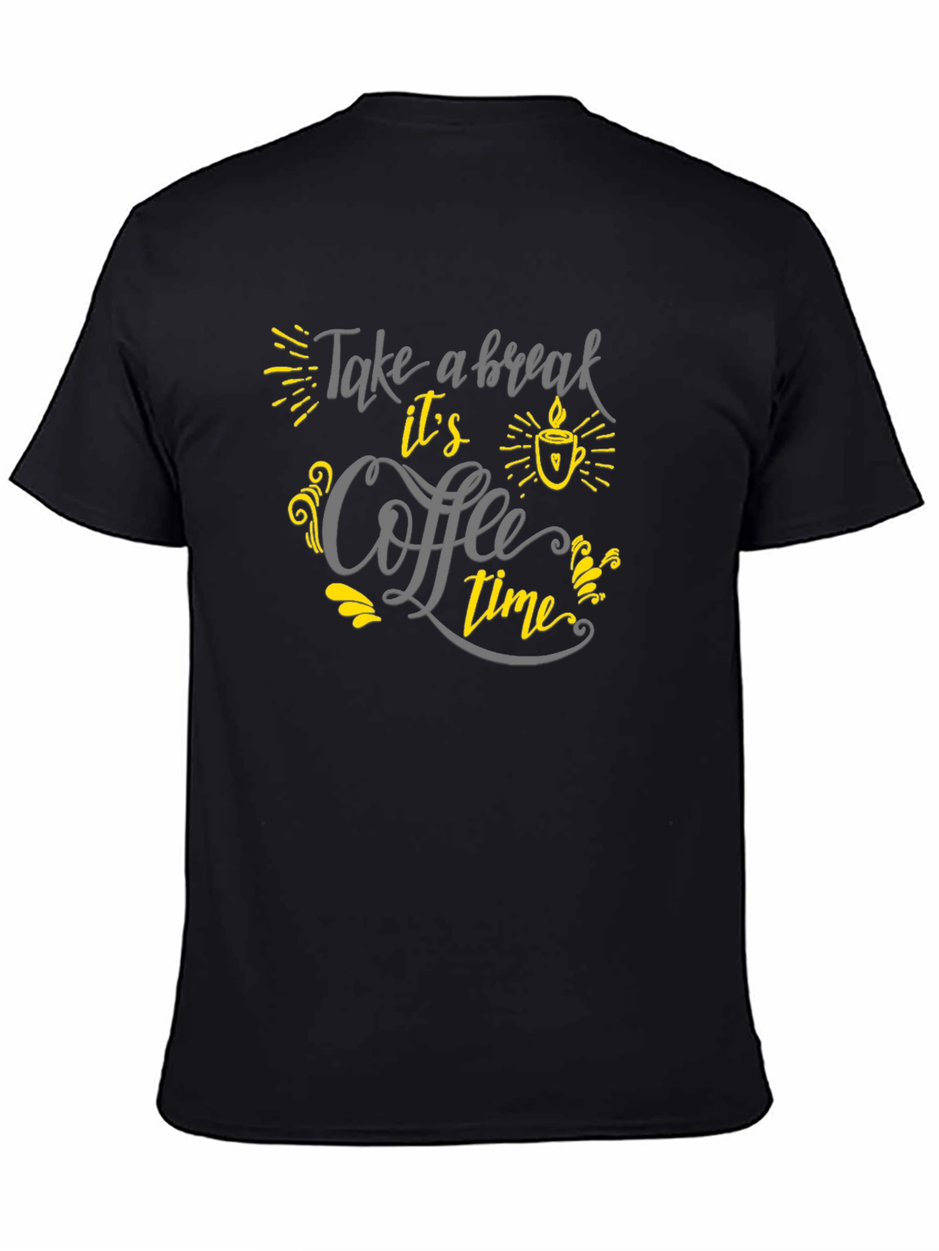 Take A Break Coffee Time Graphic Tee