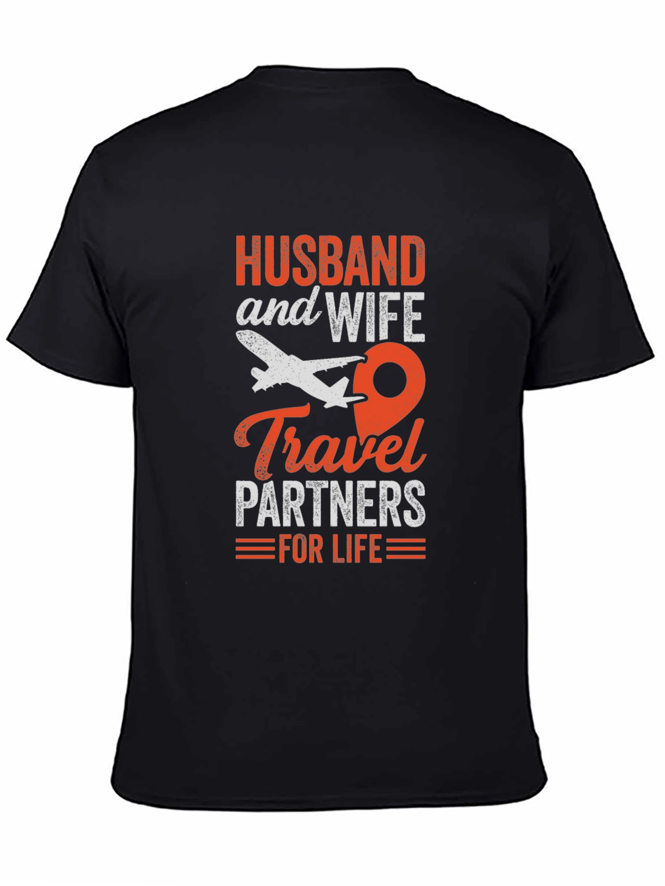 Husband and Wife Travel Partners T-Shirt
