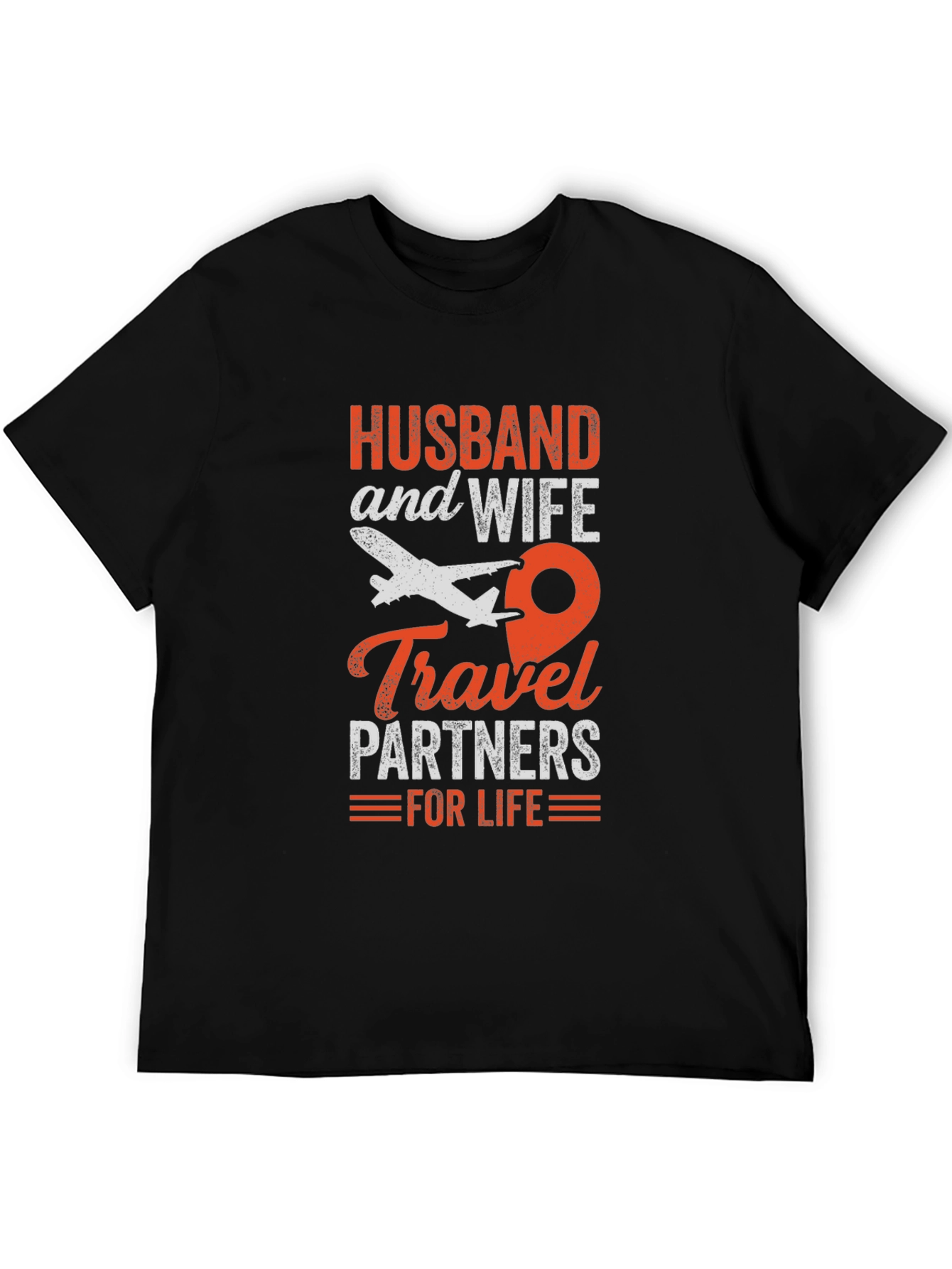 Husband and Wife Travel Partners T-Shirt