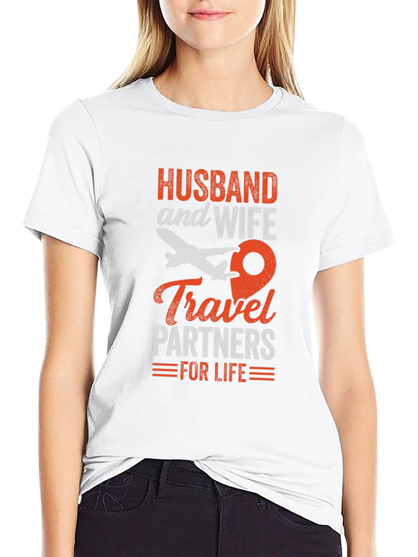 Husband and Wife Travel Partners T-Shirt