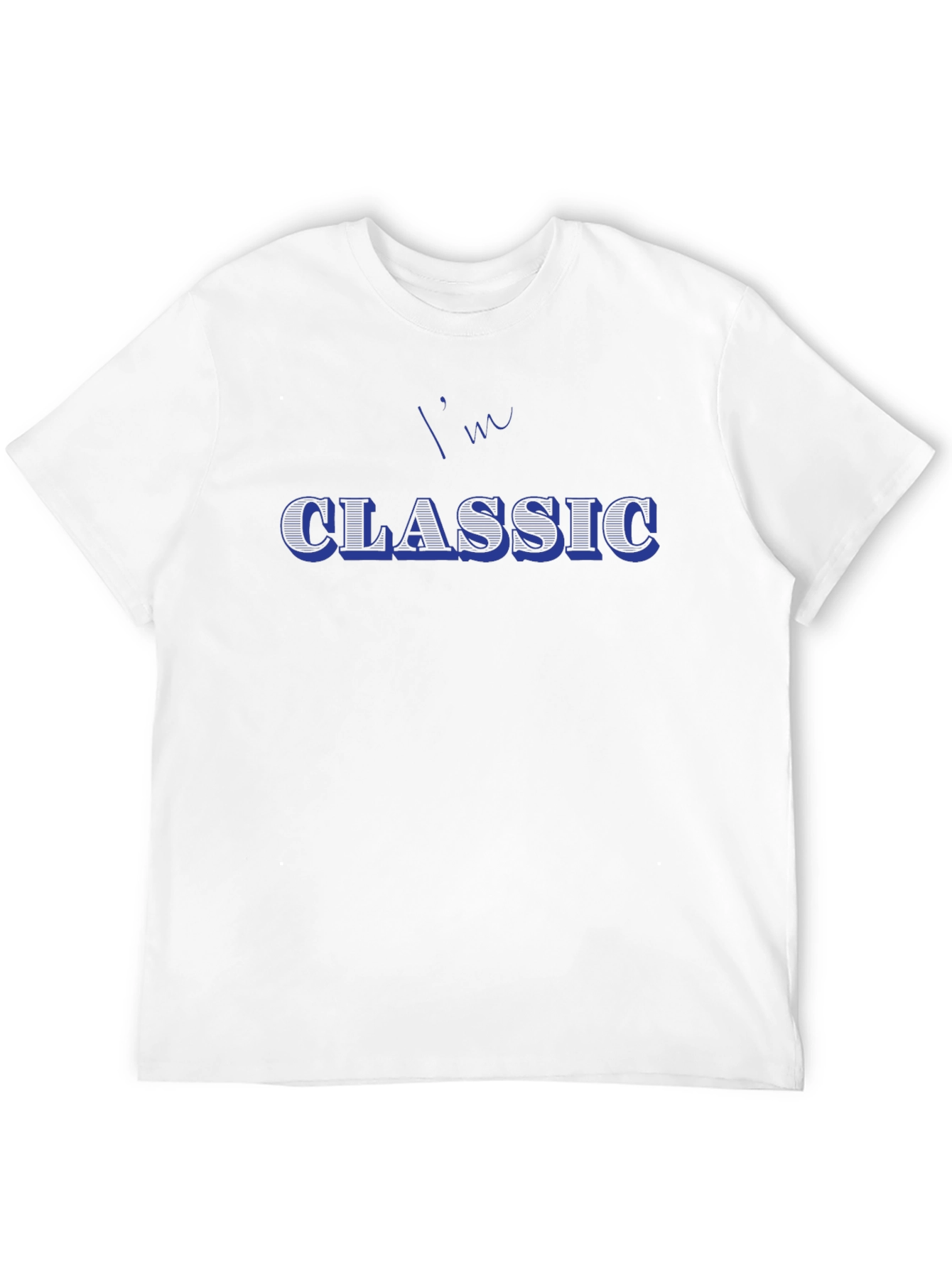 Mens Black Im Classic Graphic Tee