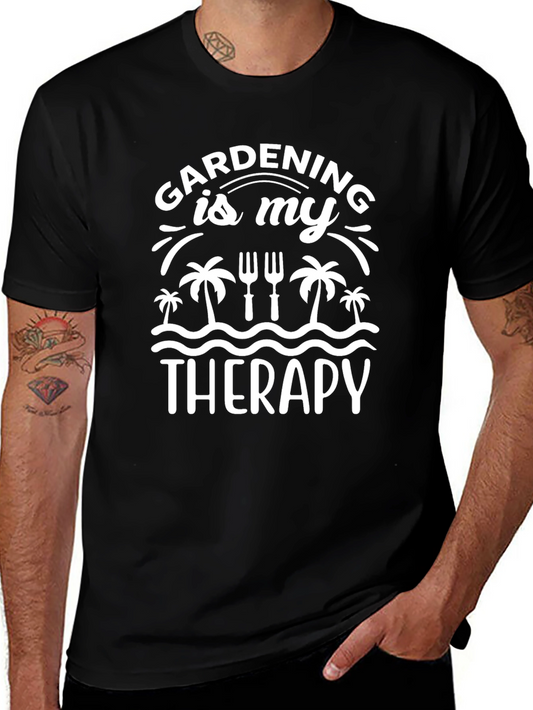 Gardening is My Therapy Graphic Tee