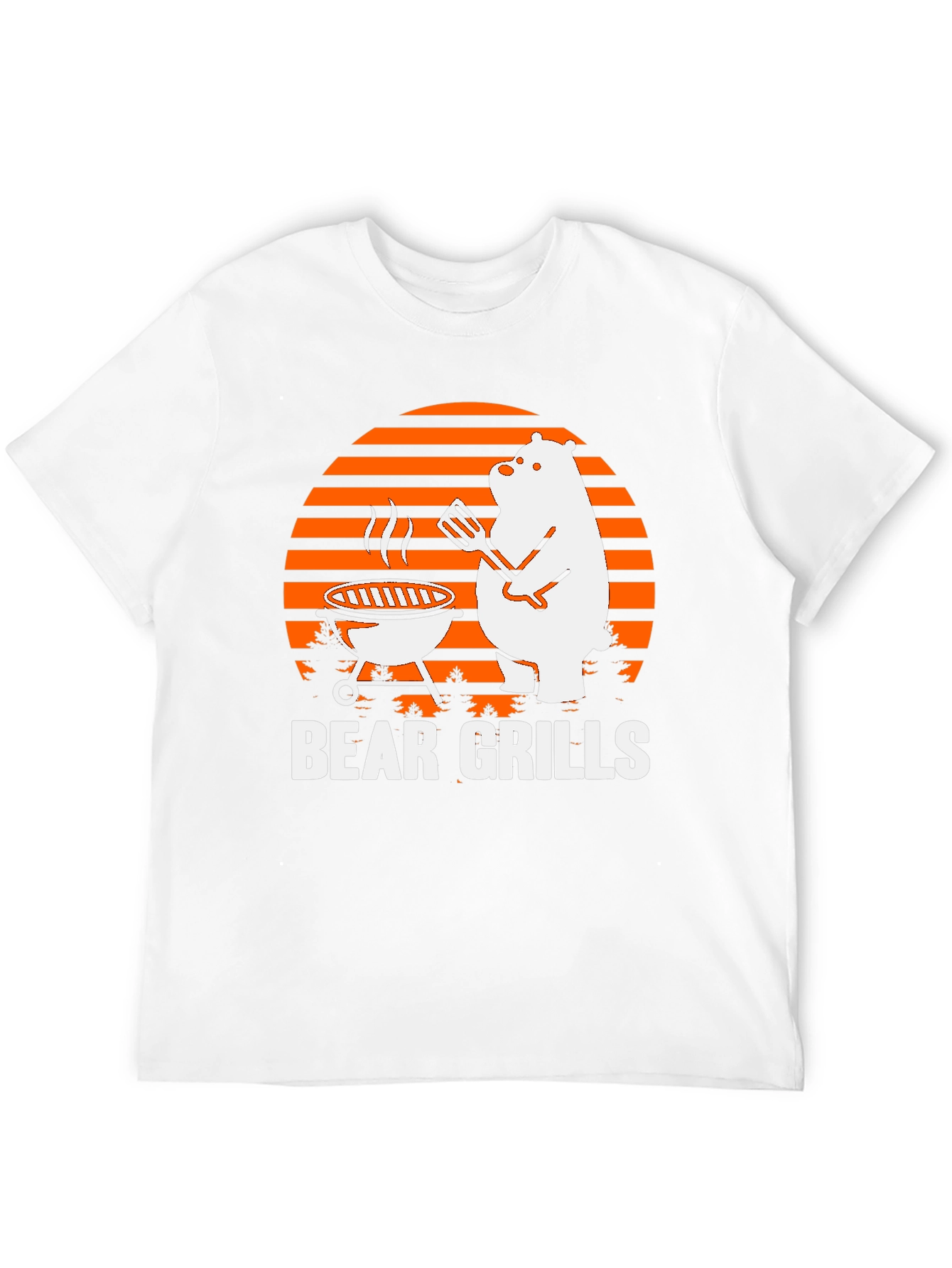 Bear Grills T-Shirt - Funny BBQ Tee
