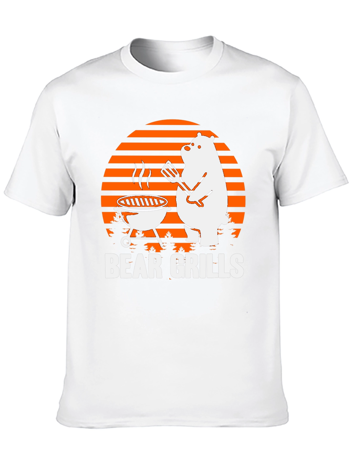 Bear Grills T-Shirt - Funny BBQ Tee