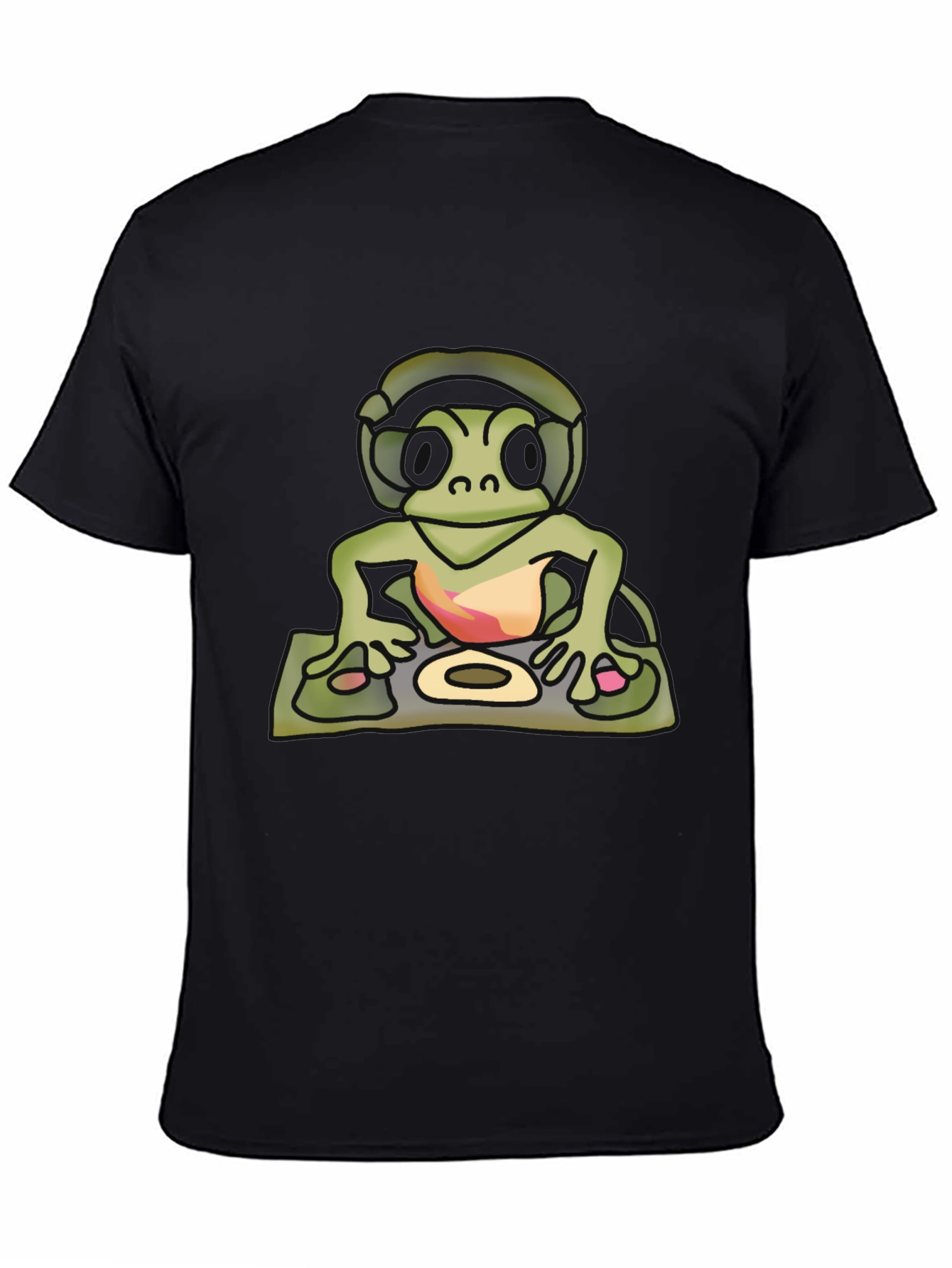 DJ Turtle Graphic T-Shirt