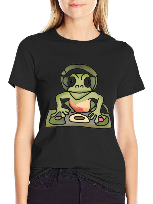 DJ Turtle Graphic T-Shirt