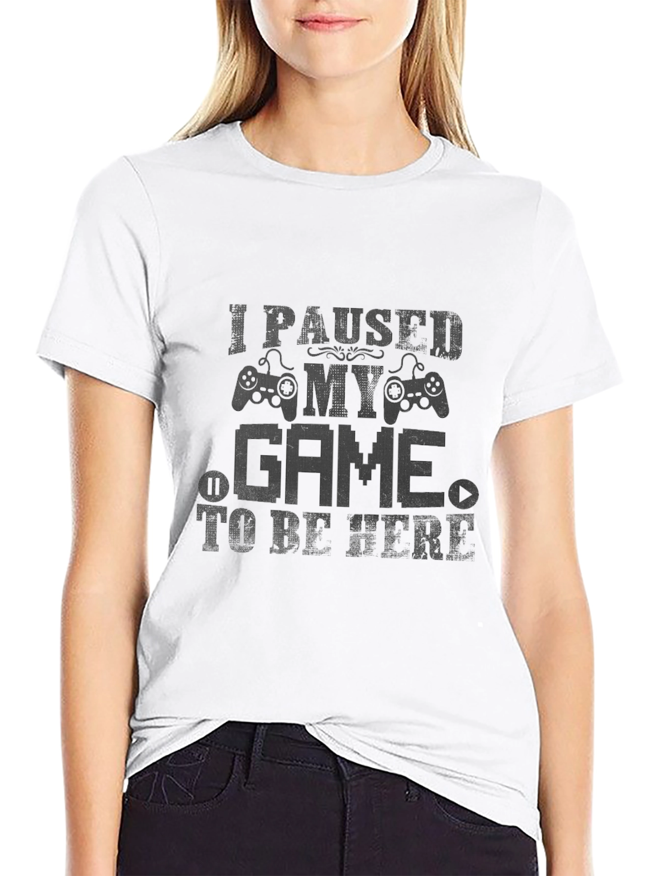 Black Casual T-Shirt