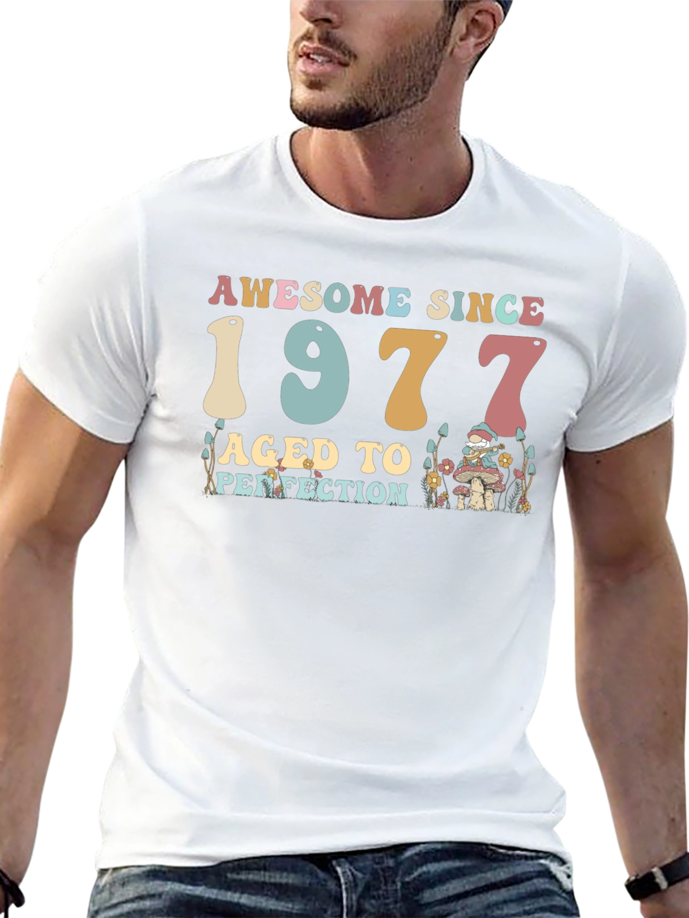 Awesome Since 1977 Graphic Tee