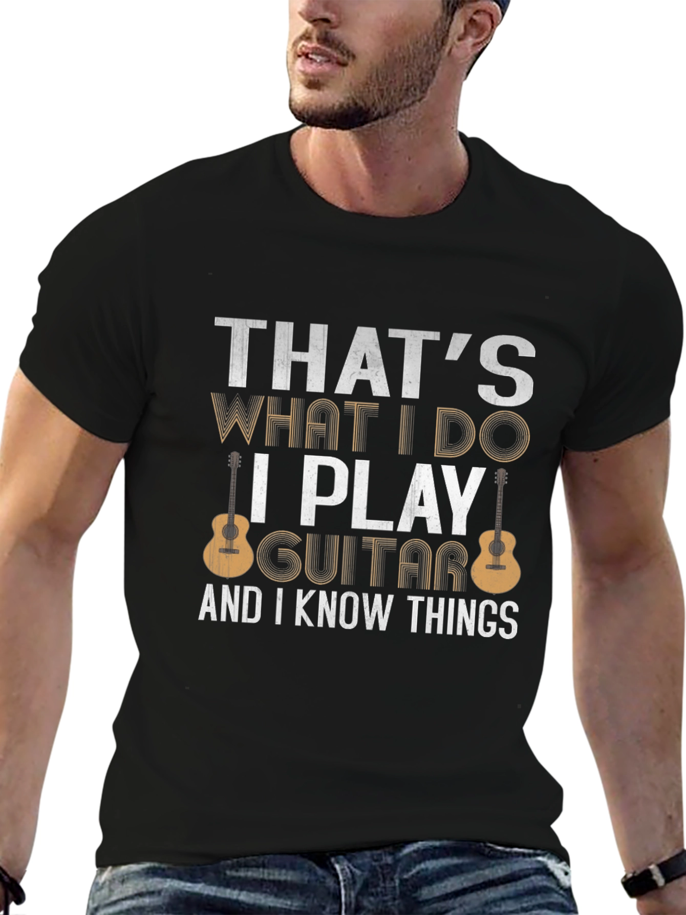 Thats What I Do I Play Guitar T-Shirt