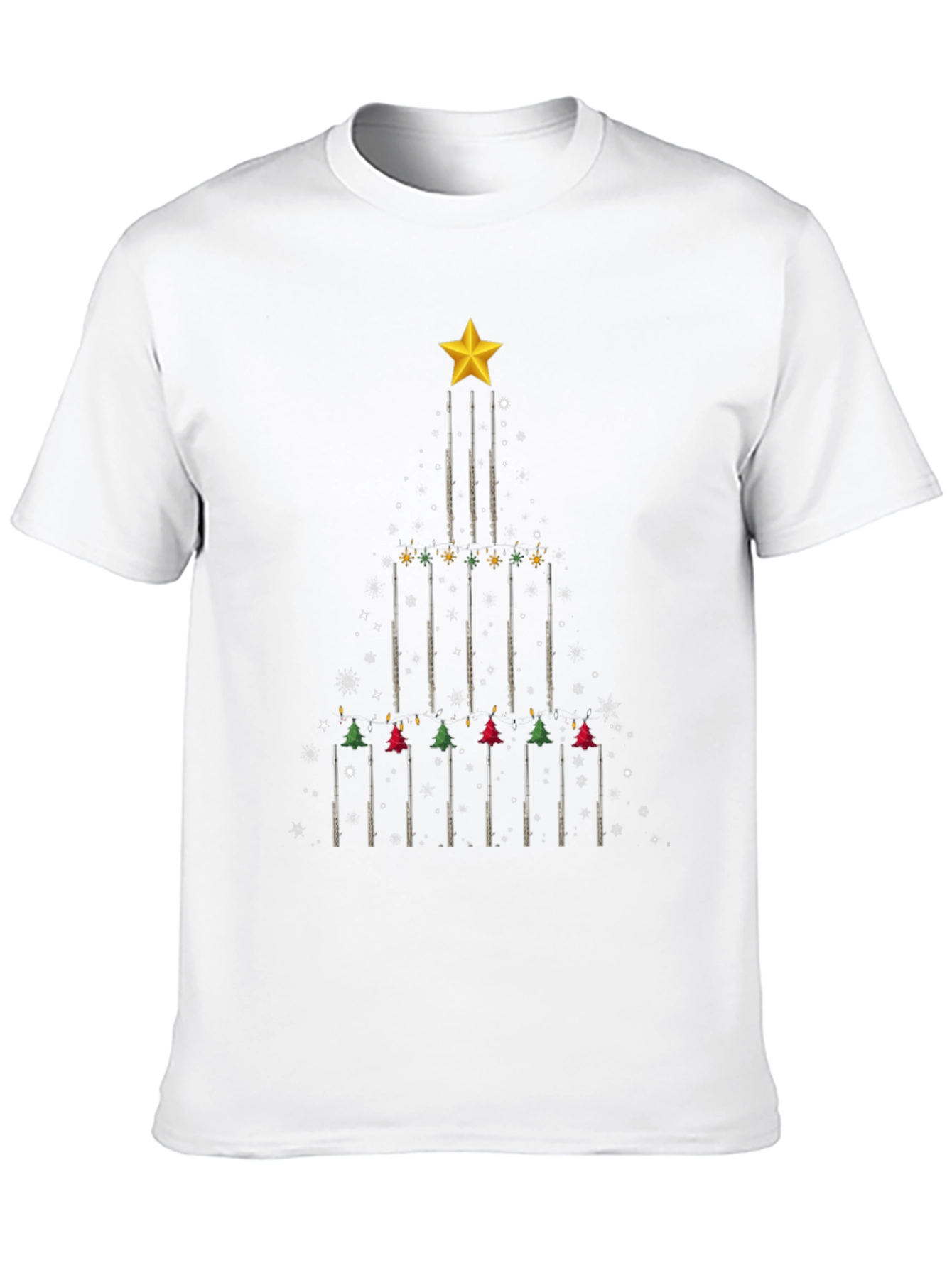 Christmas Tree Hanukkah Menorah T-Shirt