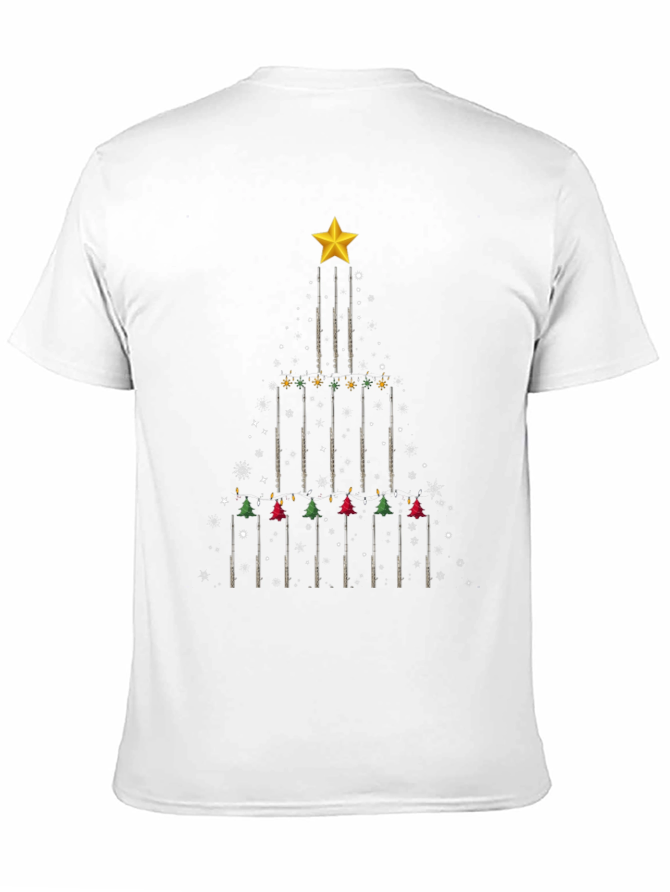 Christmas Tree Hanukkah Menorah T-Shirt
