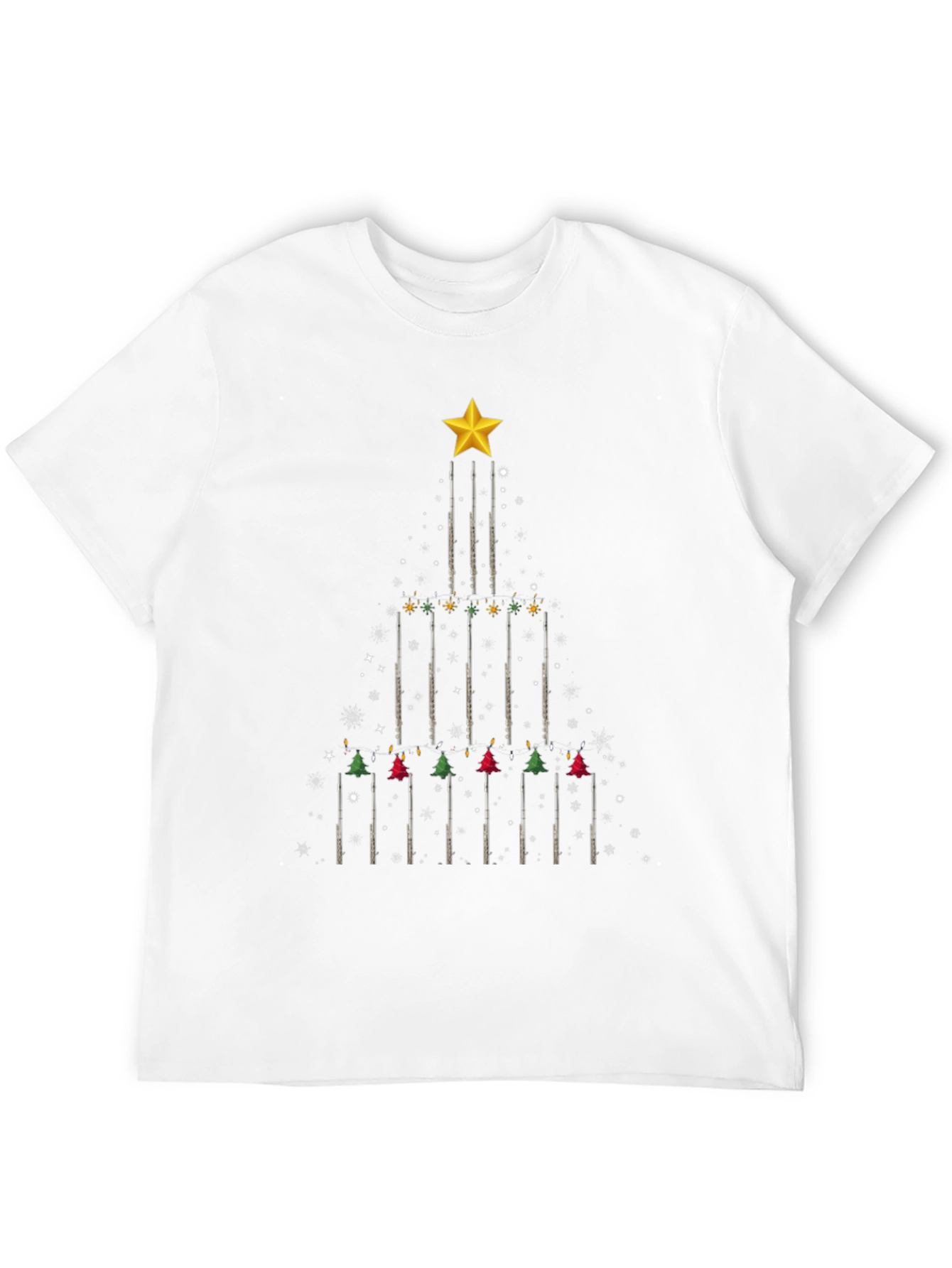 Christmas Tree Hanukkah Menorah T-Shirt