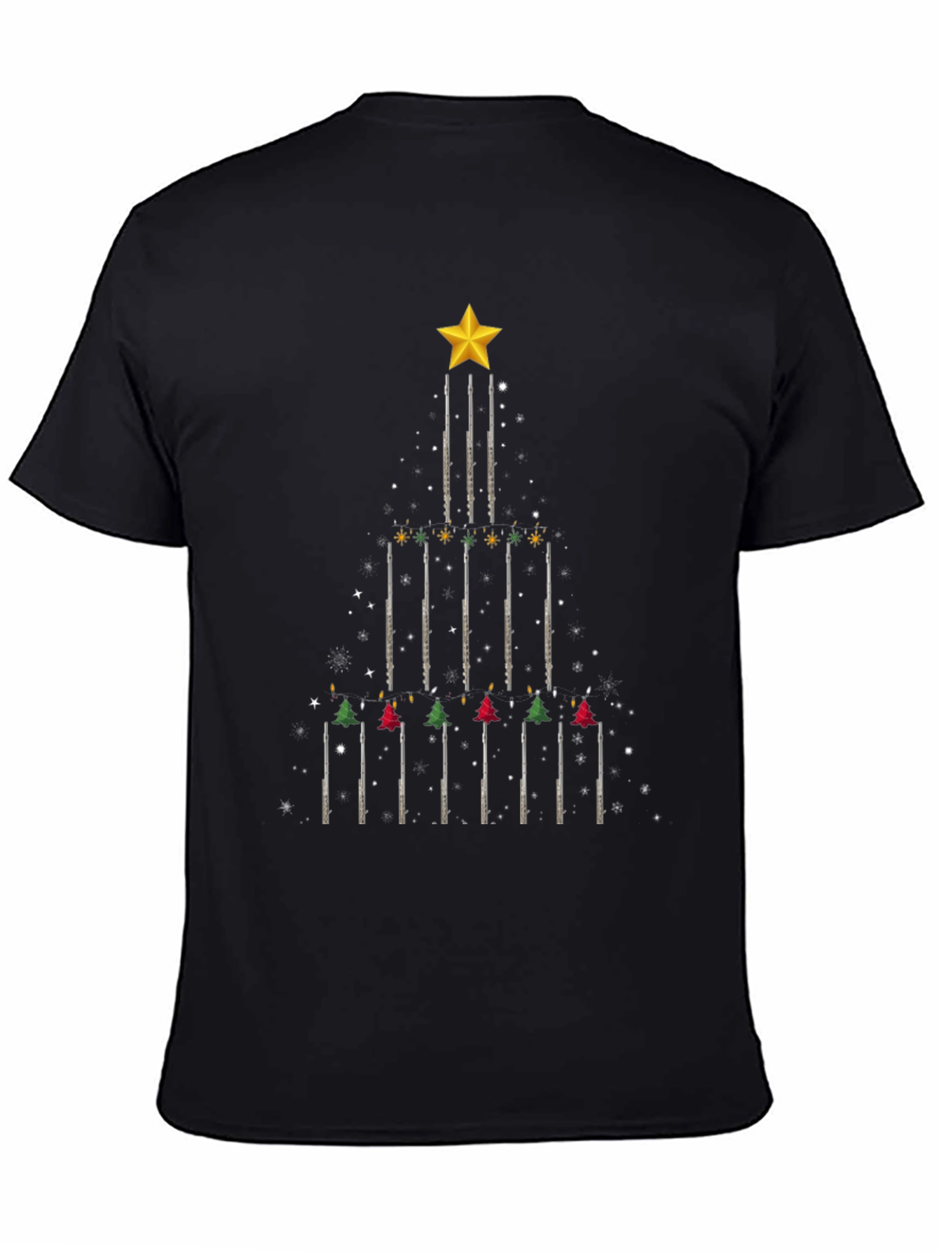 Christmas Tree Hanukkah Menorah T-Shirt