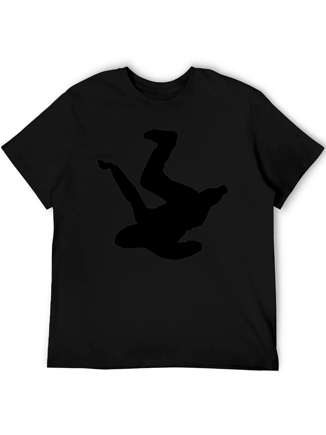 Breakdance Silhouette Black T-Shirt