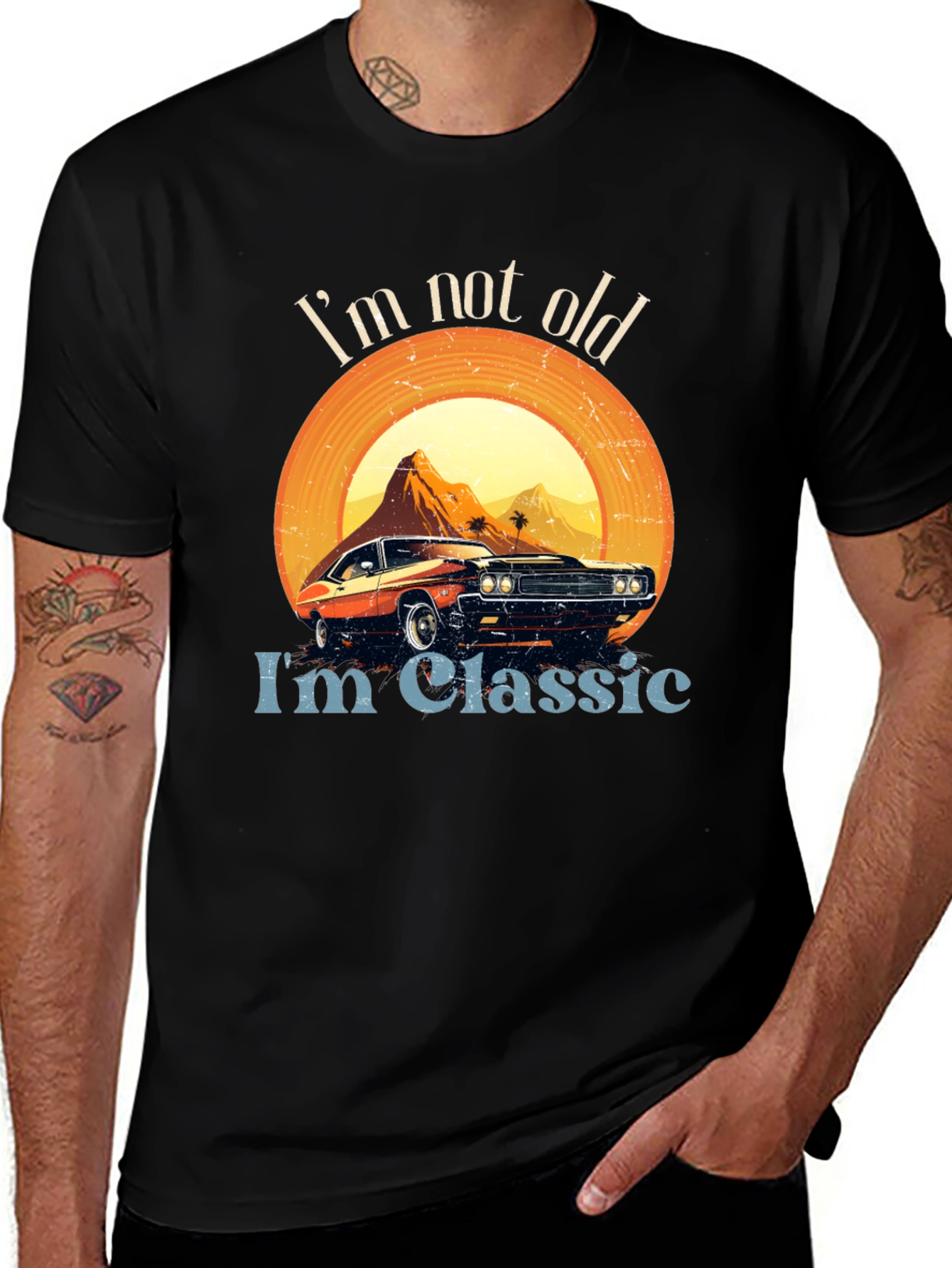 Im Not Old Im Classic Car T-Shirt