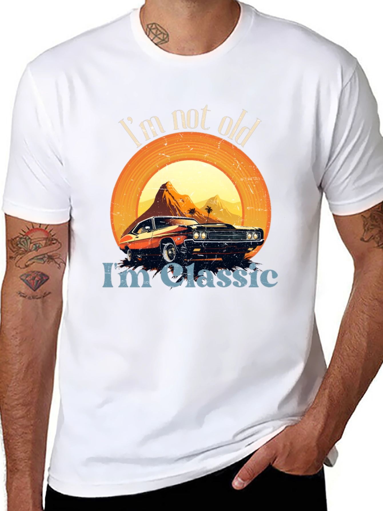 Im Not Old Im Classic Car T-Shirt
