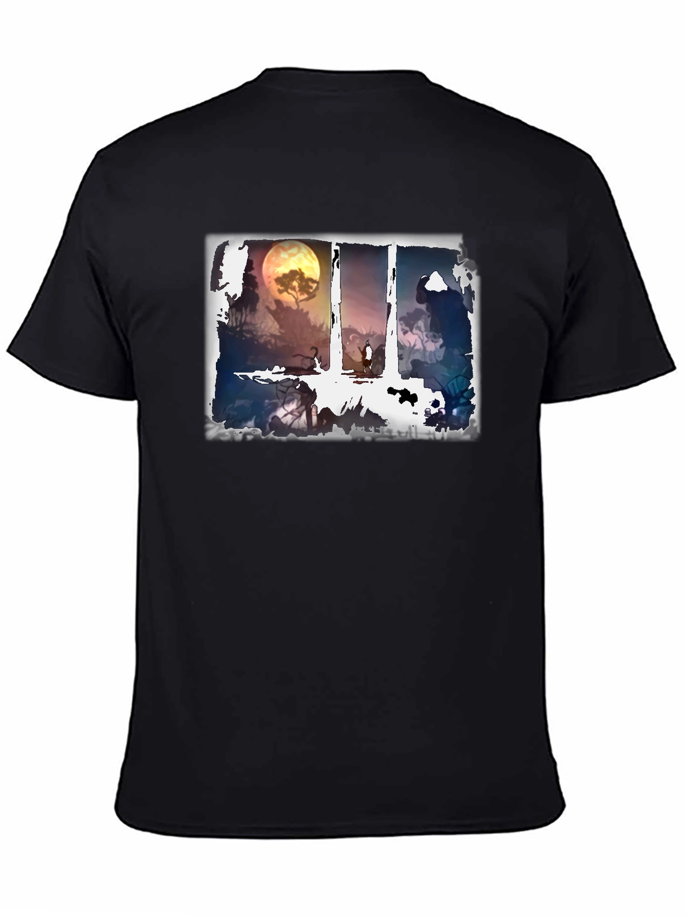 Fantasy Art T-Shirt - Moonlit Adventure Tee