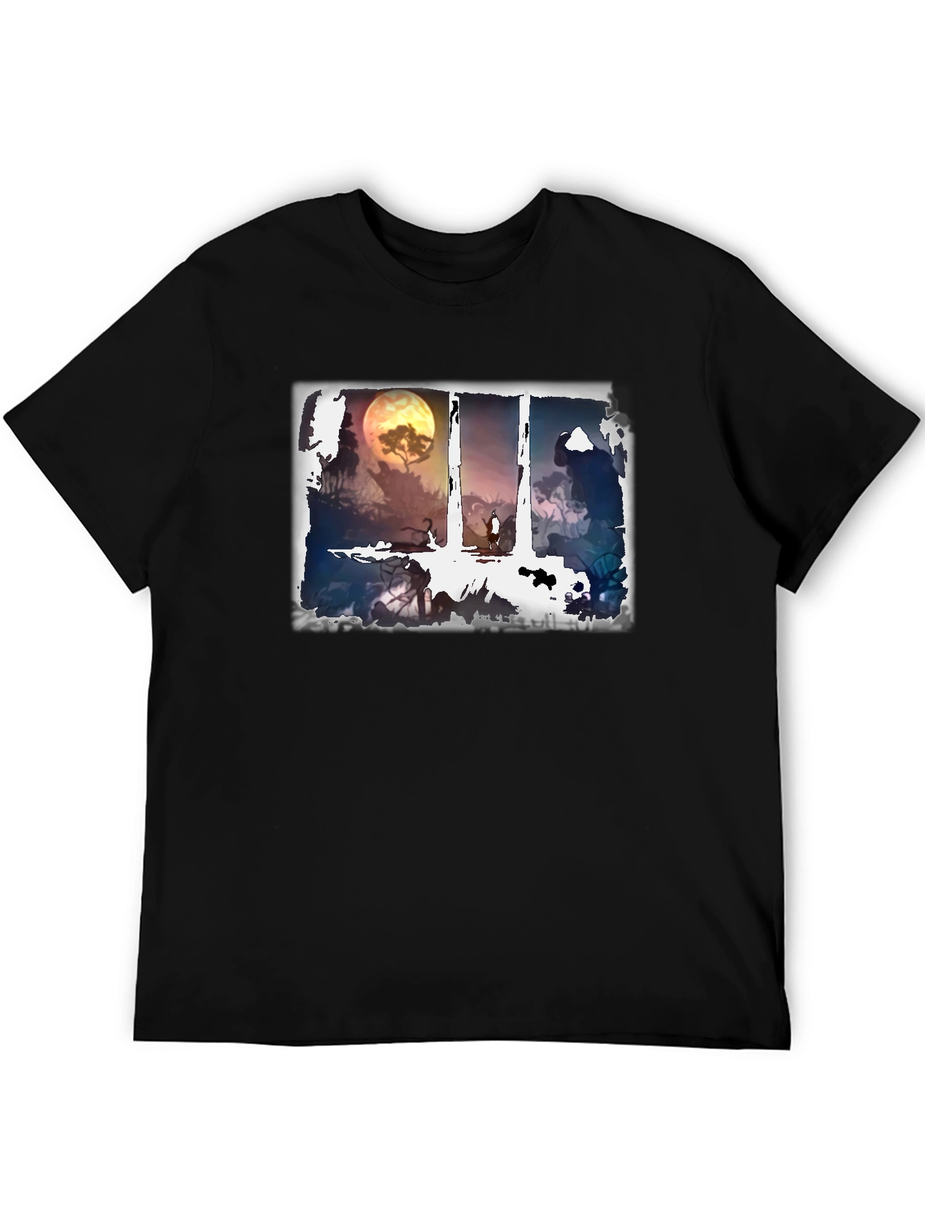 Fantasy Art T-Shirt - Moonlit Adventure Tee