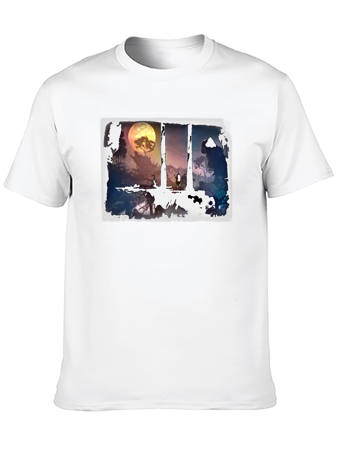 Fantasy Art T-Shirt - Moonlit Adventure Tee