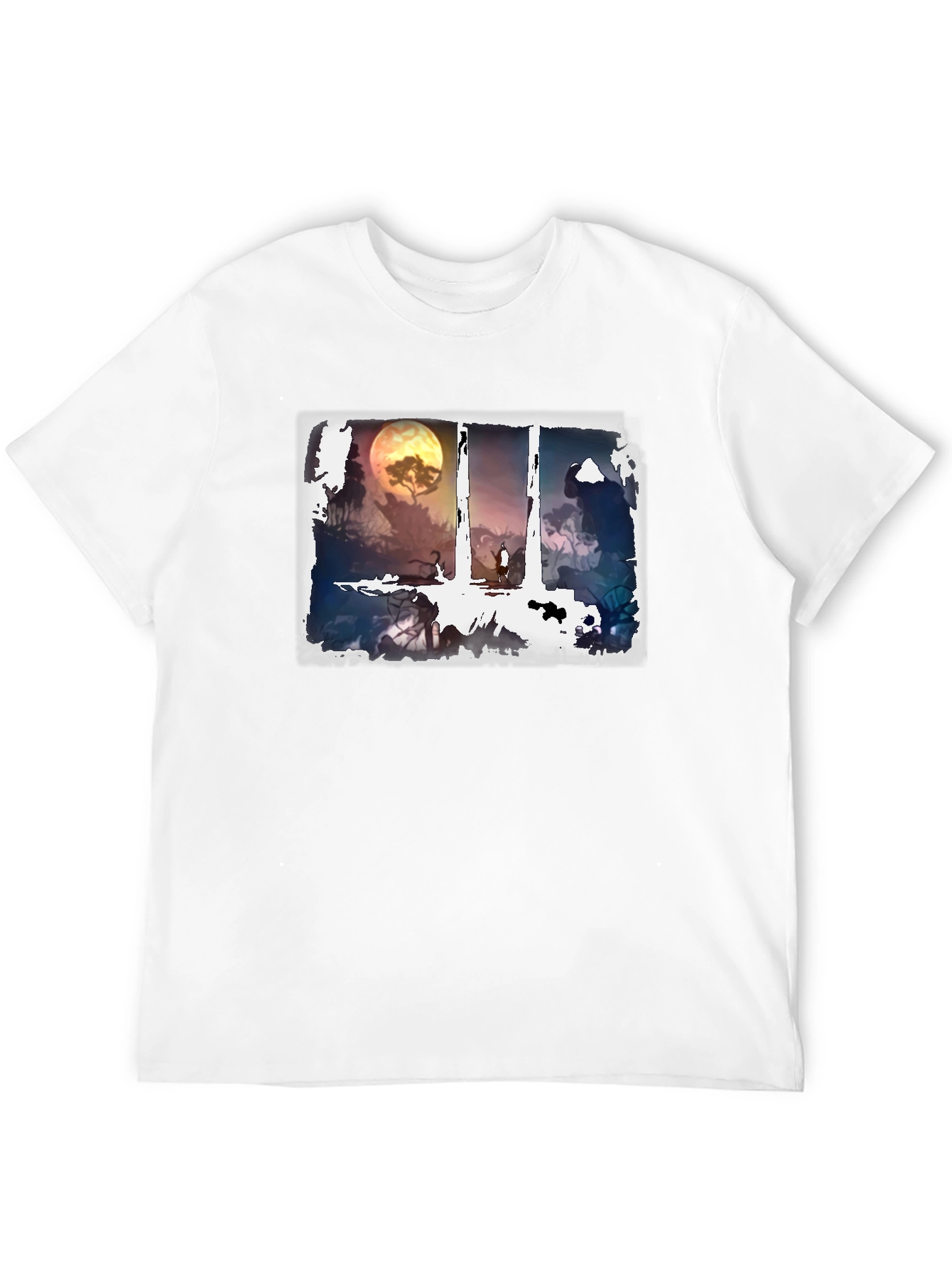 Fantasy Art T-Shirt - Moonlit Adventure Tee