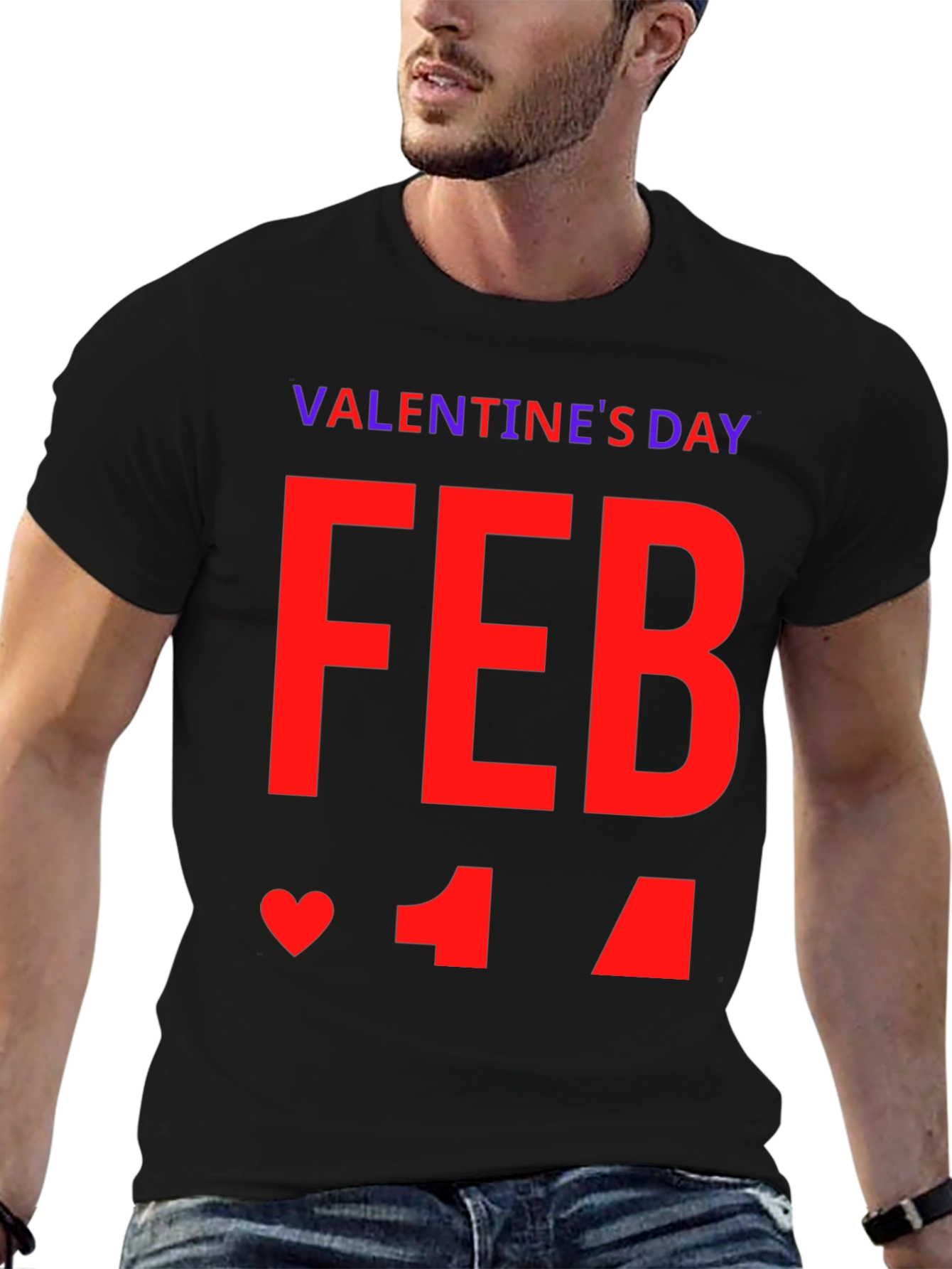 Valentines Day February 14th Graphic Tee