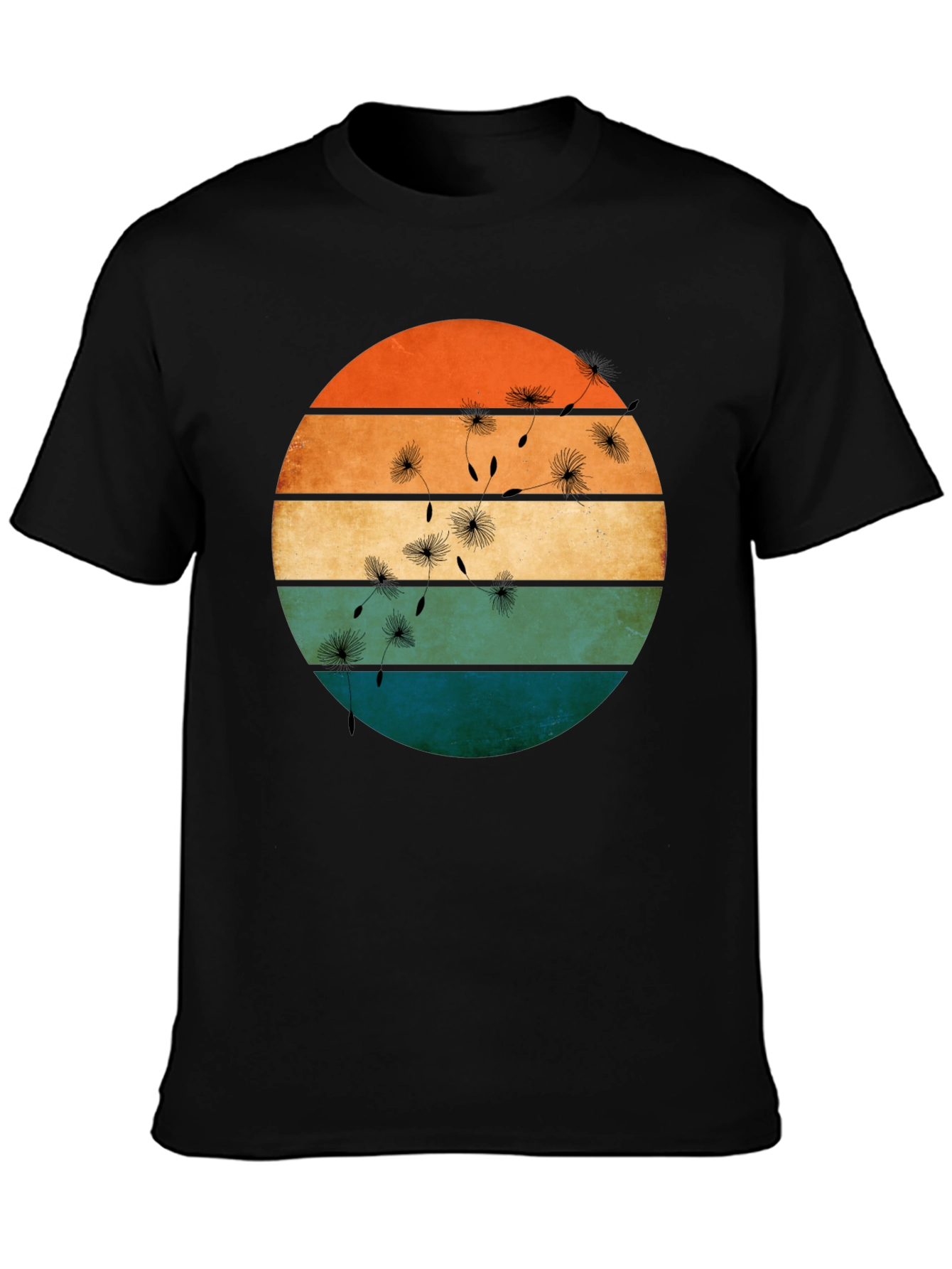 Retro Dandelion T-Shirt - Stylish Graphic Tee