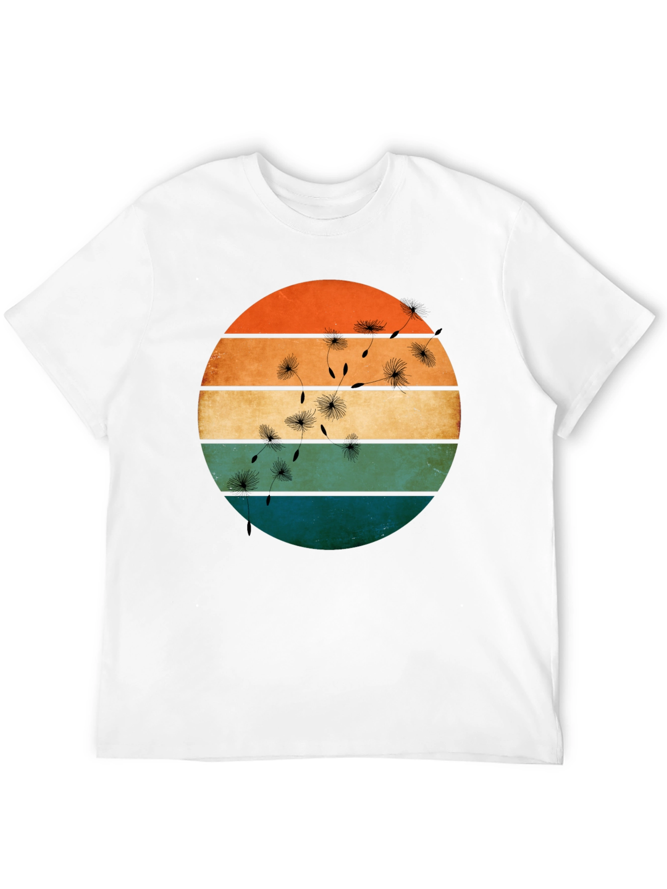 Retro Dandelion T-Shirt - Stylish Graphic Tee