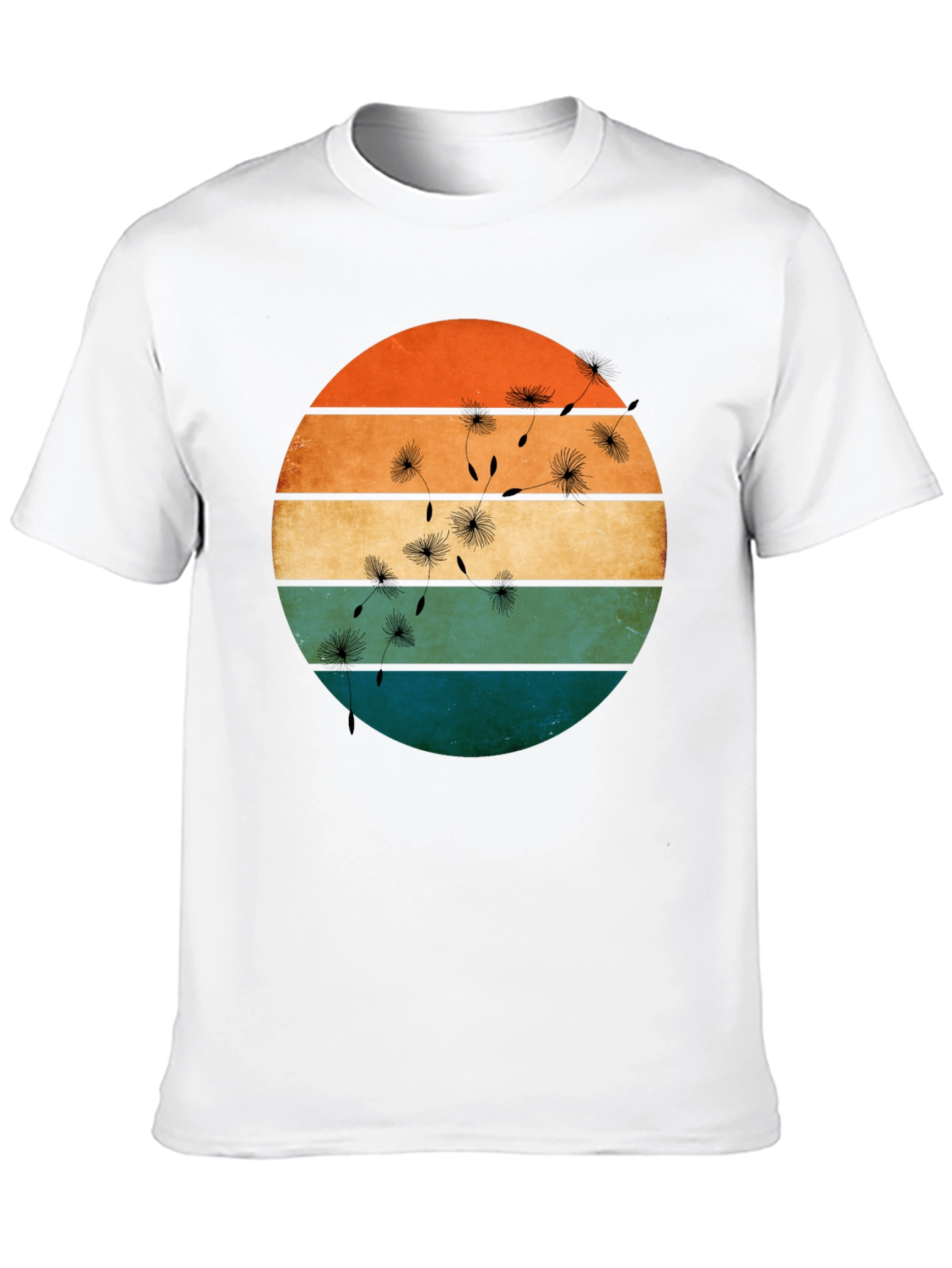 Retro Dandelion T-Shirt - Stylish Graphic Tee